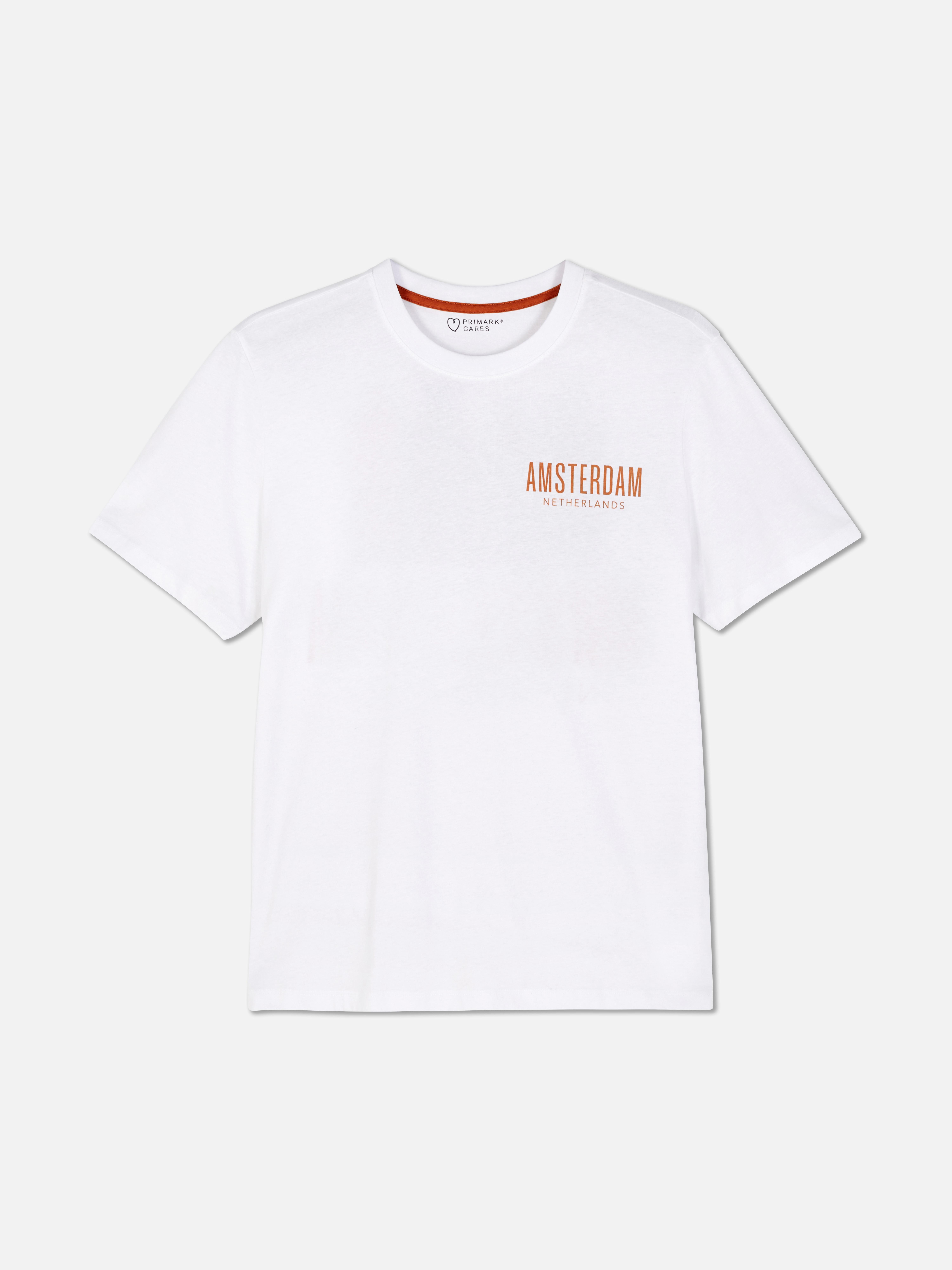 T-shirt met korte mouwen Amsterdam