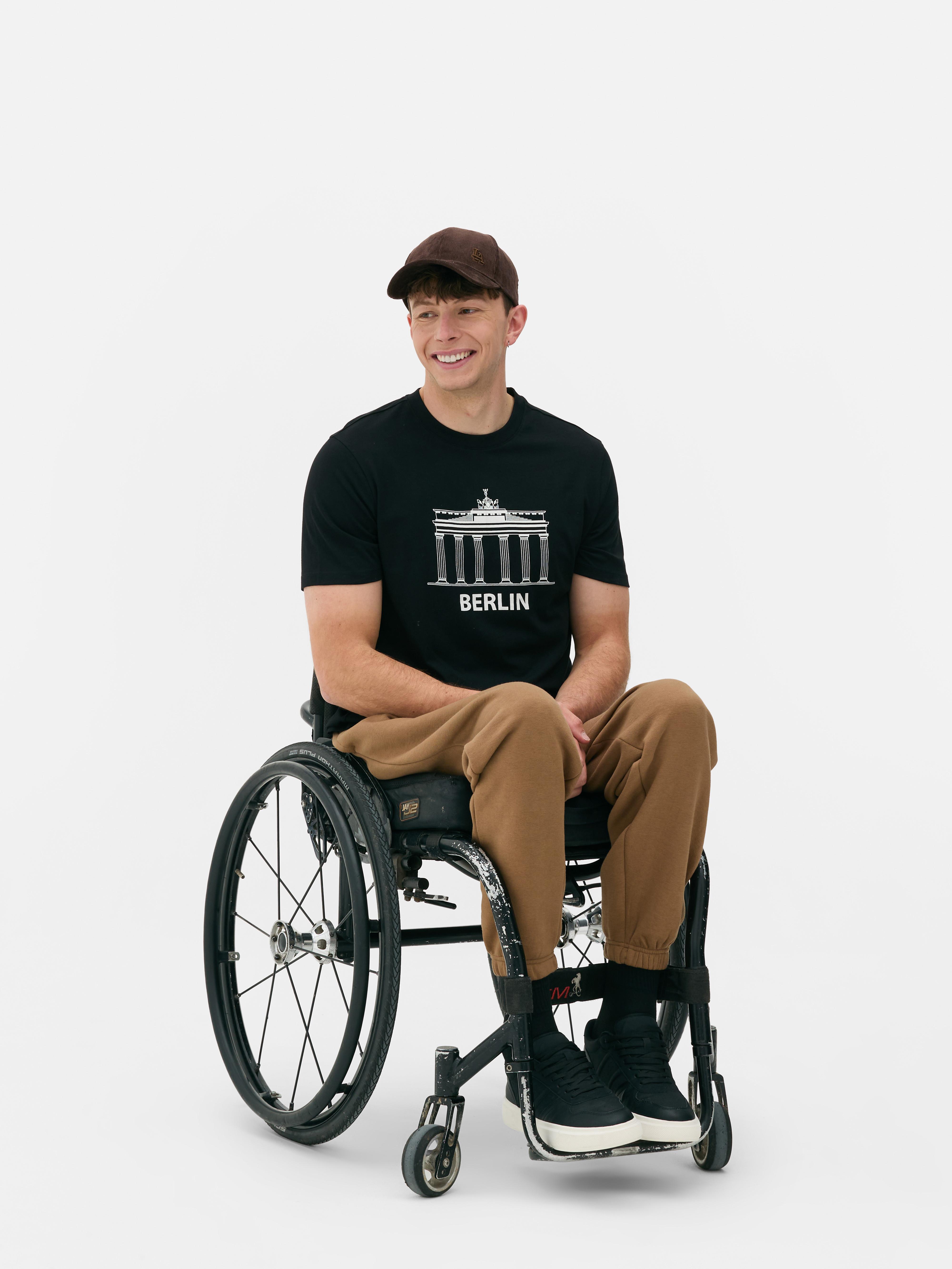 Kurzärmeliges „Berlin“ T-Shirt