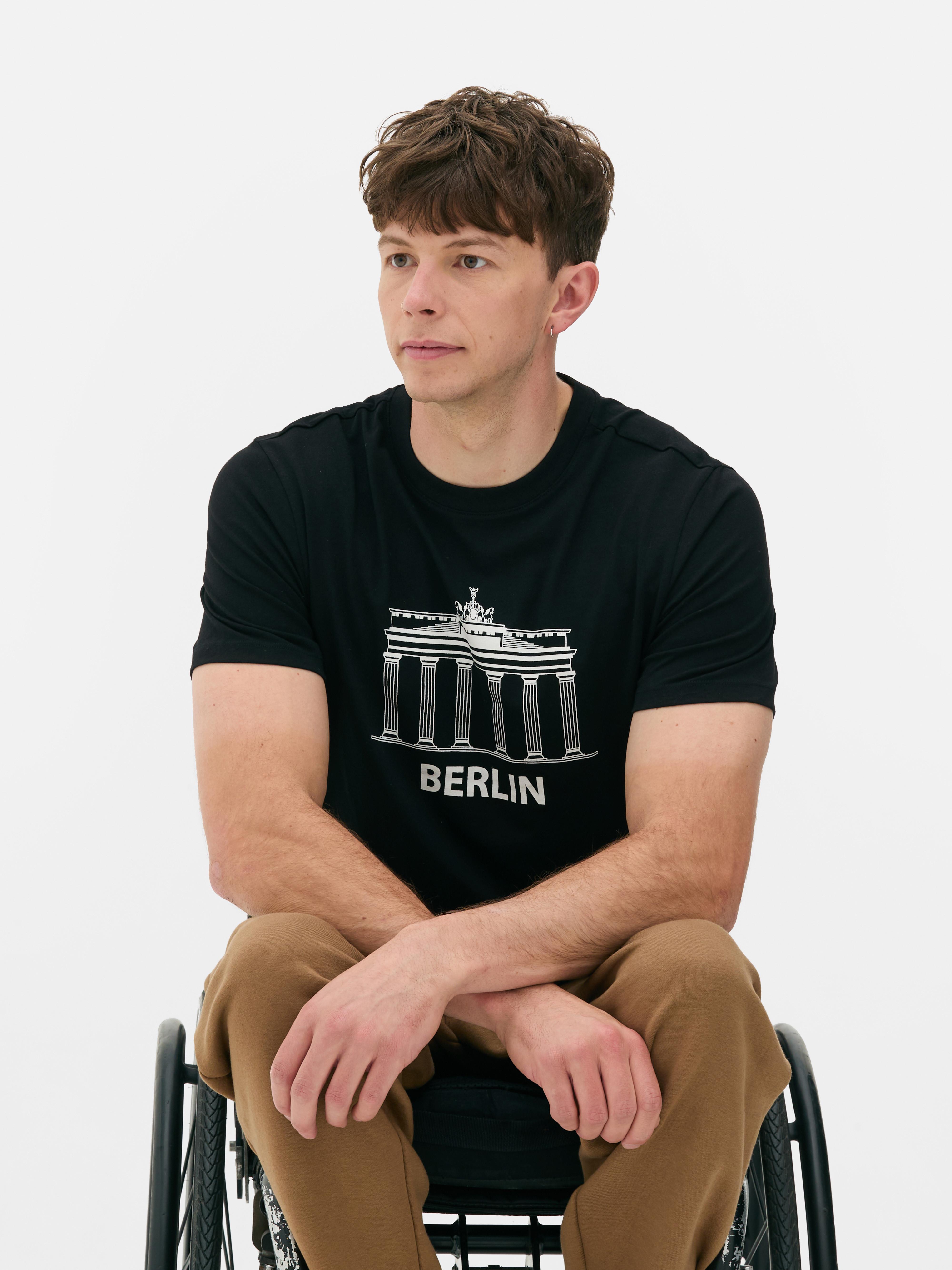 Kurzärmeliges „Berlin“ T-Shirt
