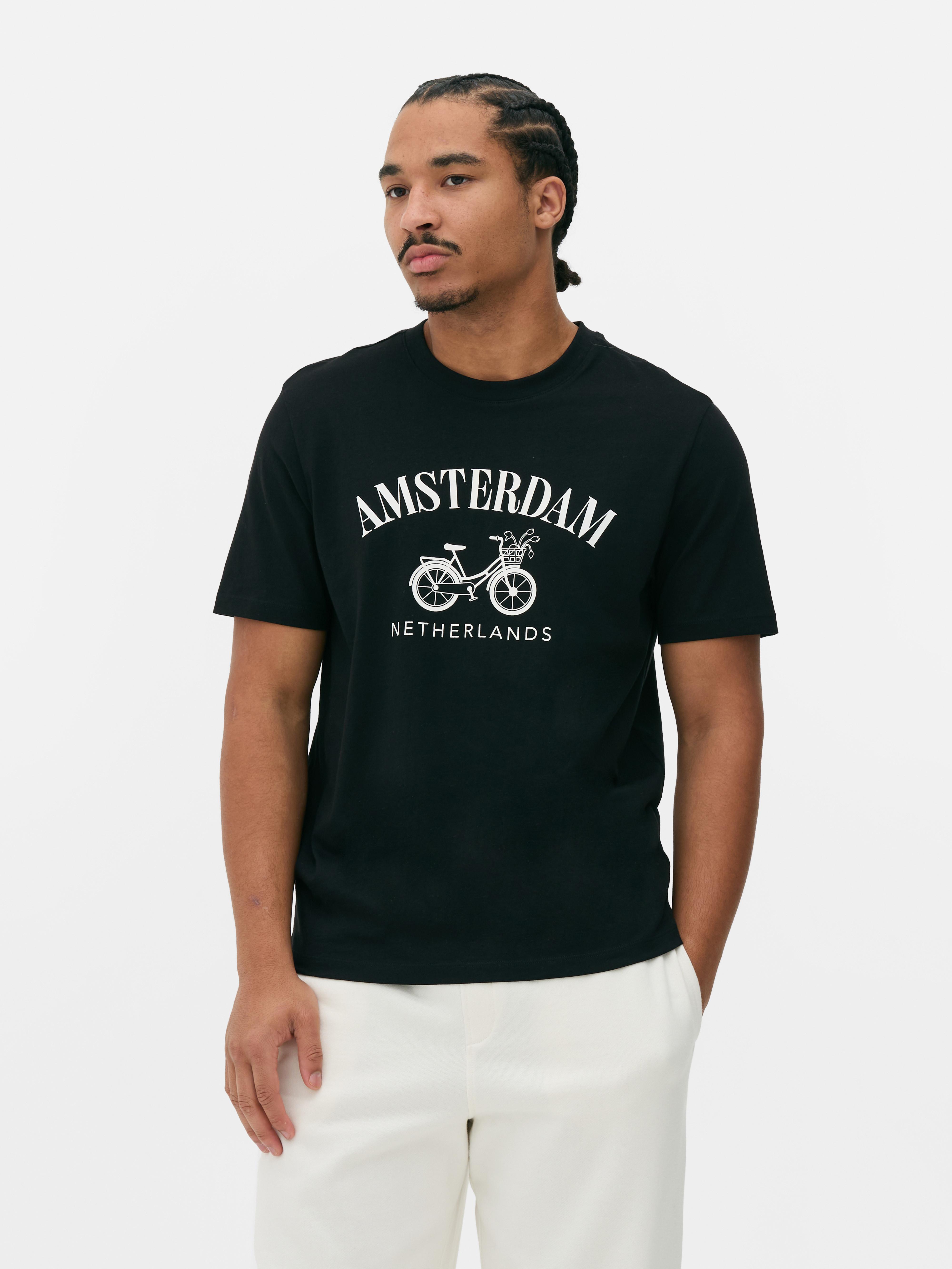 T-shirt met korte mouwen Amsterdam