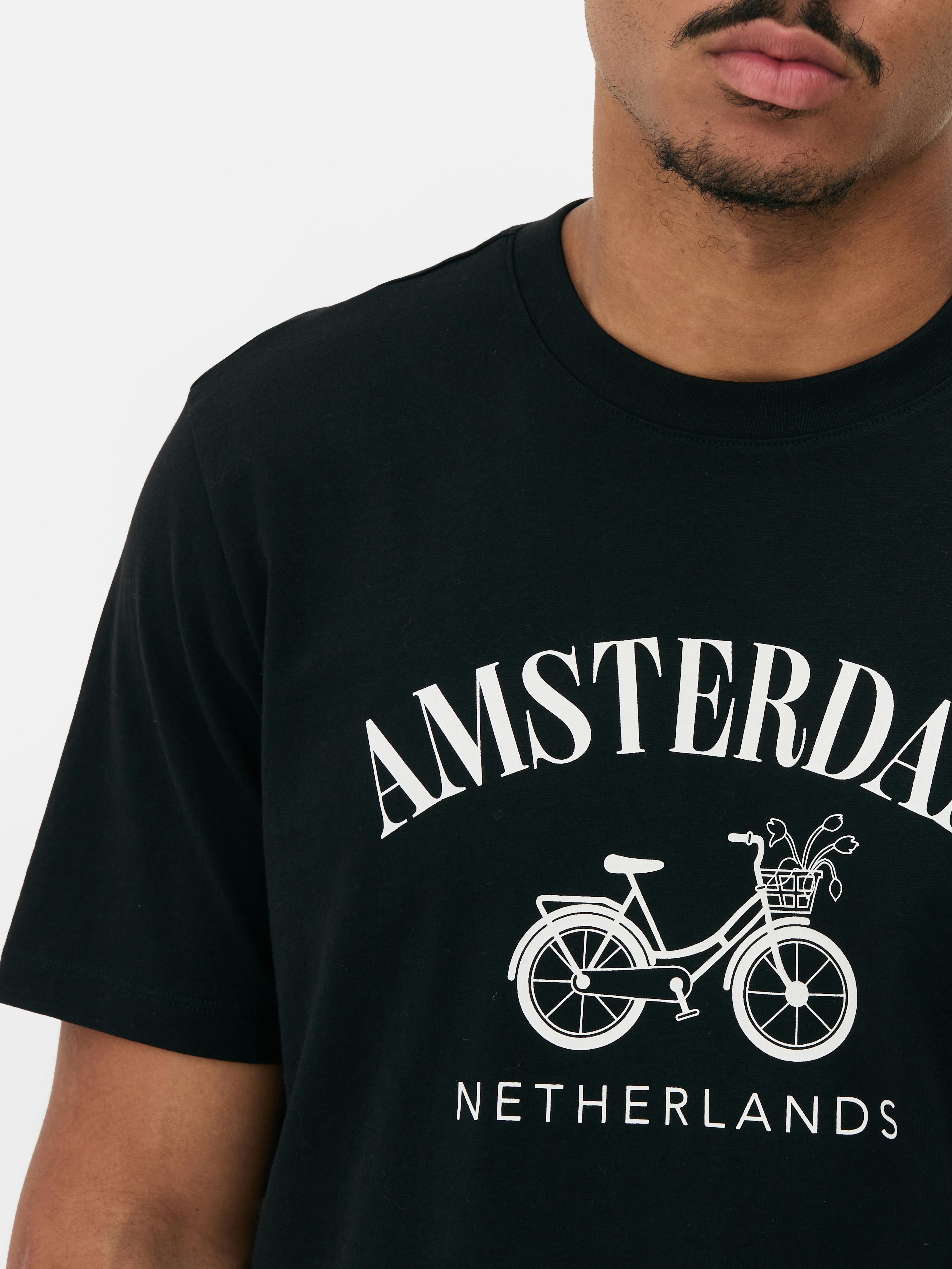 T-shirt met korte mouwen Amsterdam