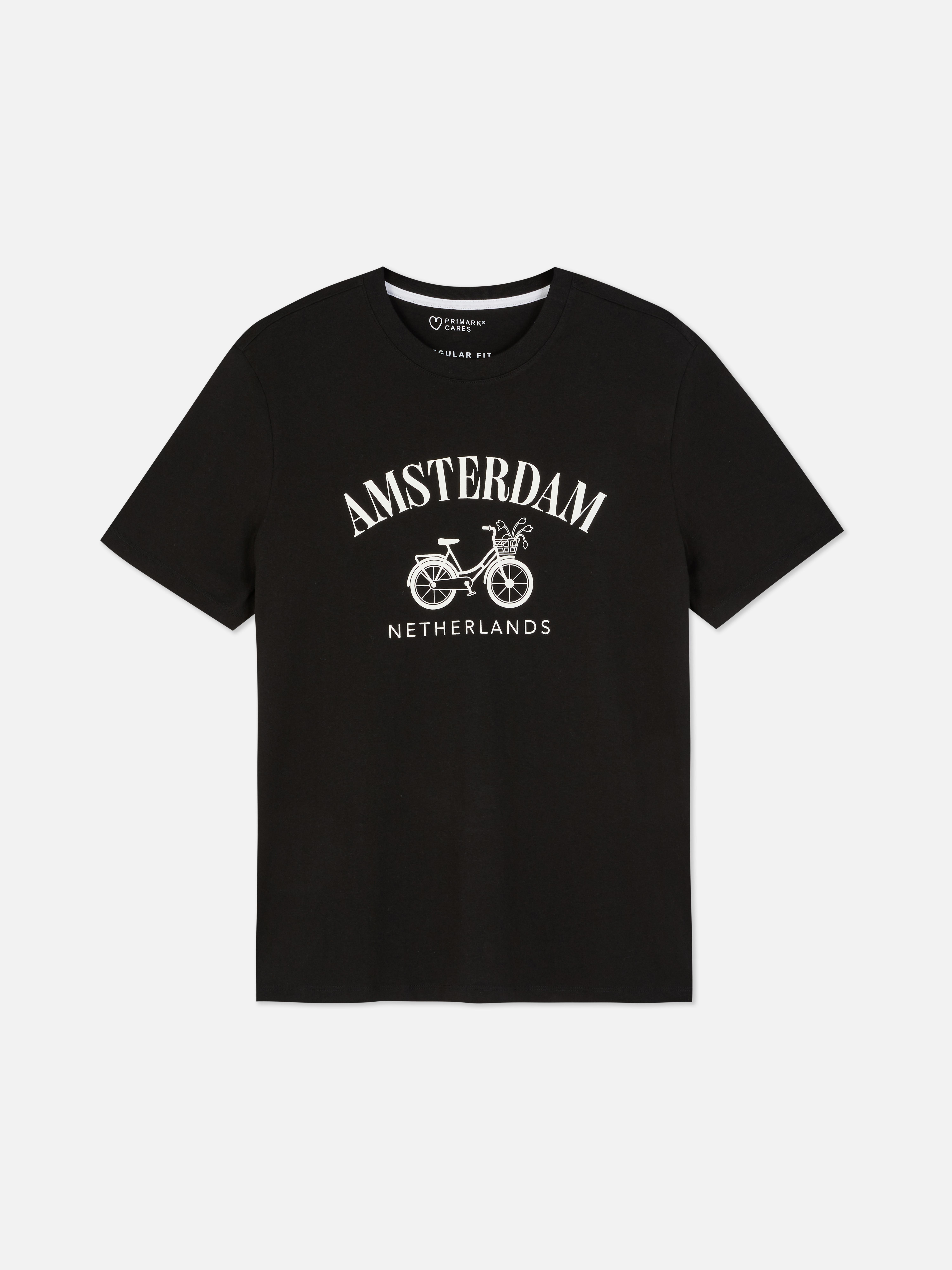 T-shirt met korte mouwen Amsterdam