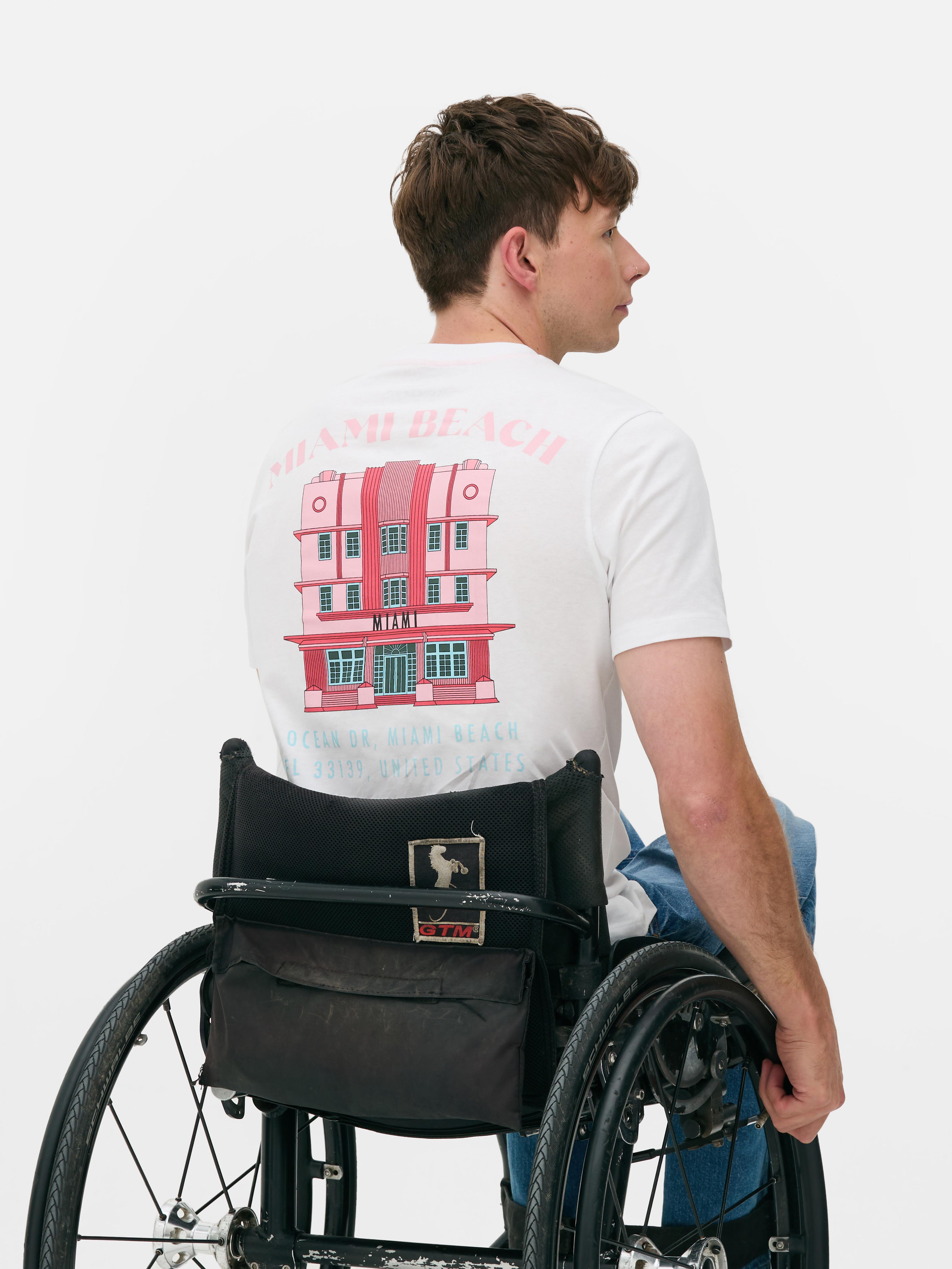 Miami Beach House Illustrations T-Shirt