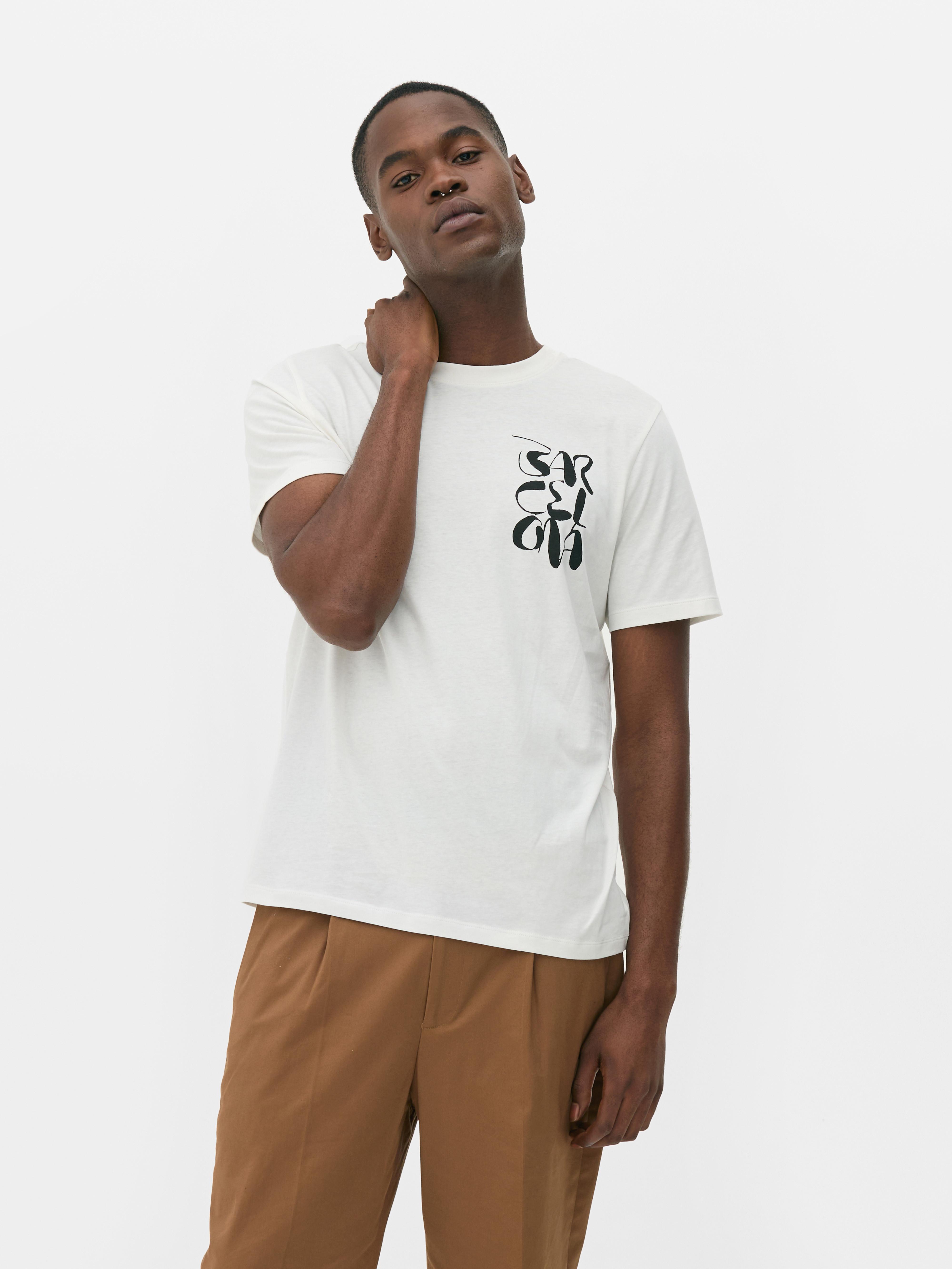 Camiseta estampada «Barcelona»