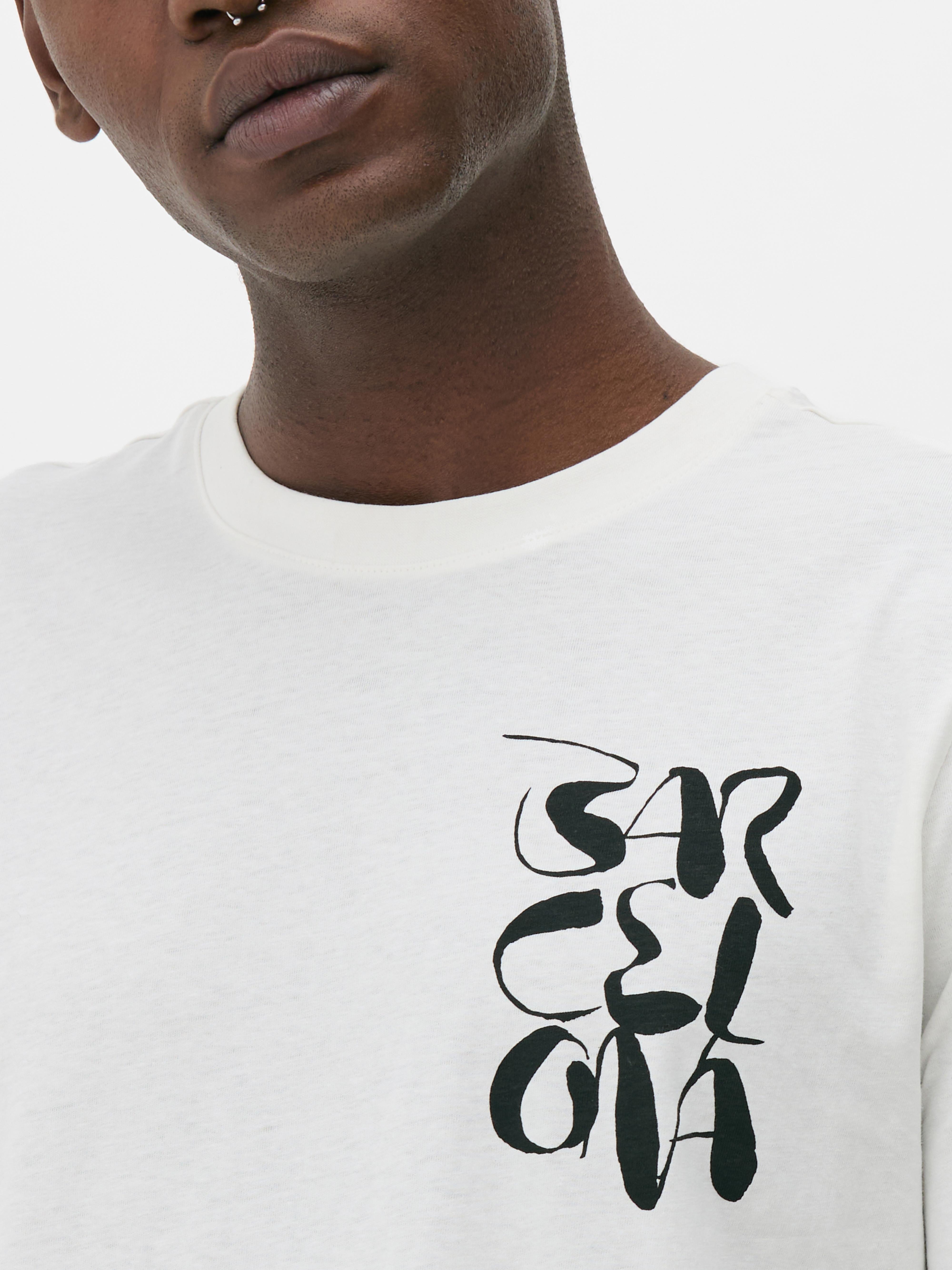 Camiseta estampada «Barcelona»