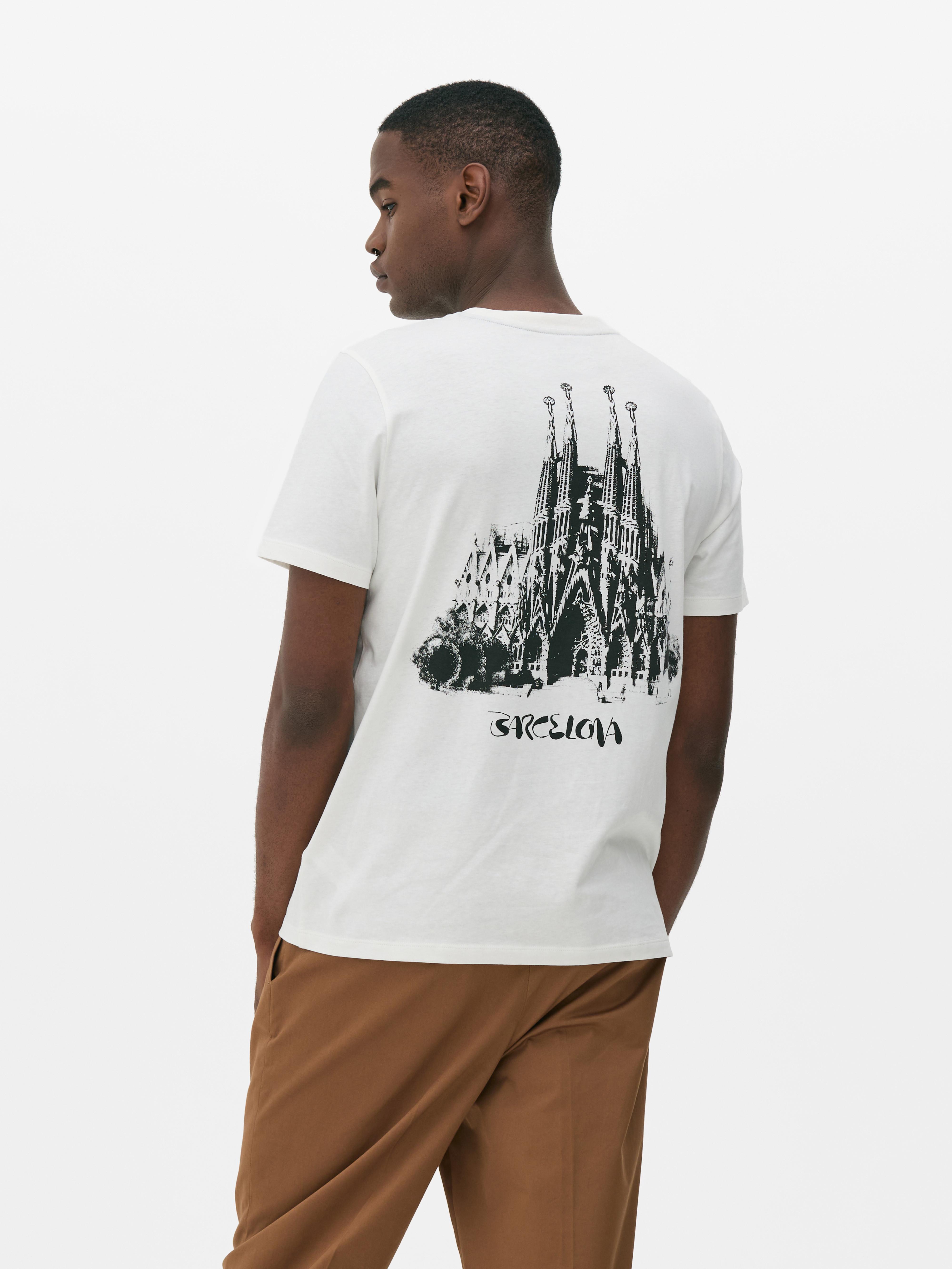 Camiseta estampada «Barcelona»