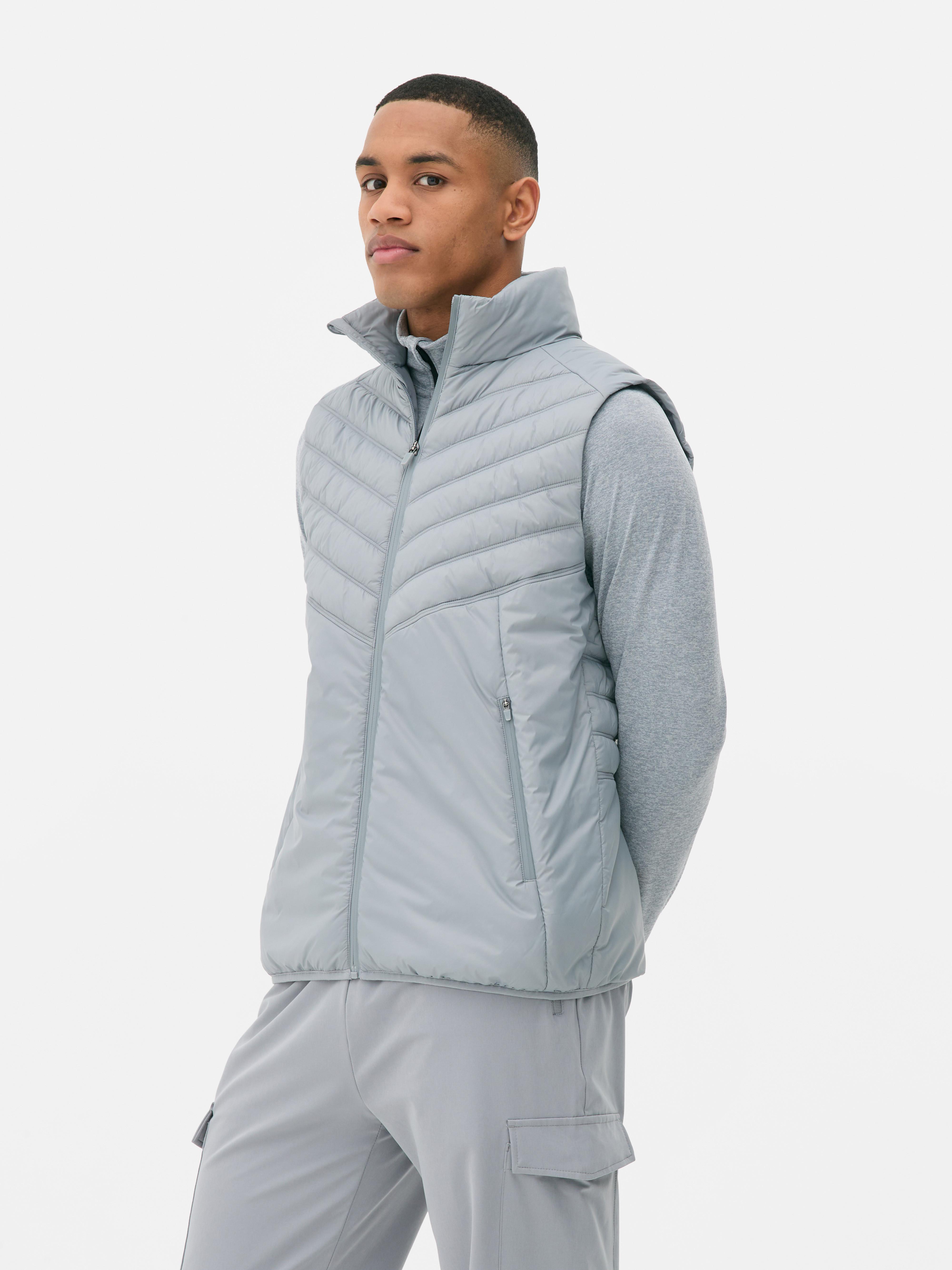 Gilet fitness trapuntato