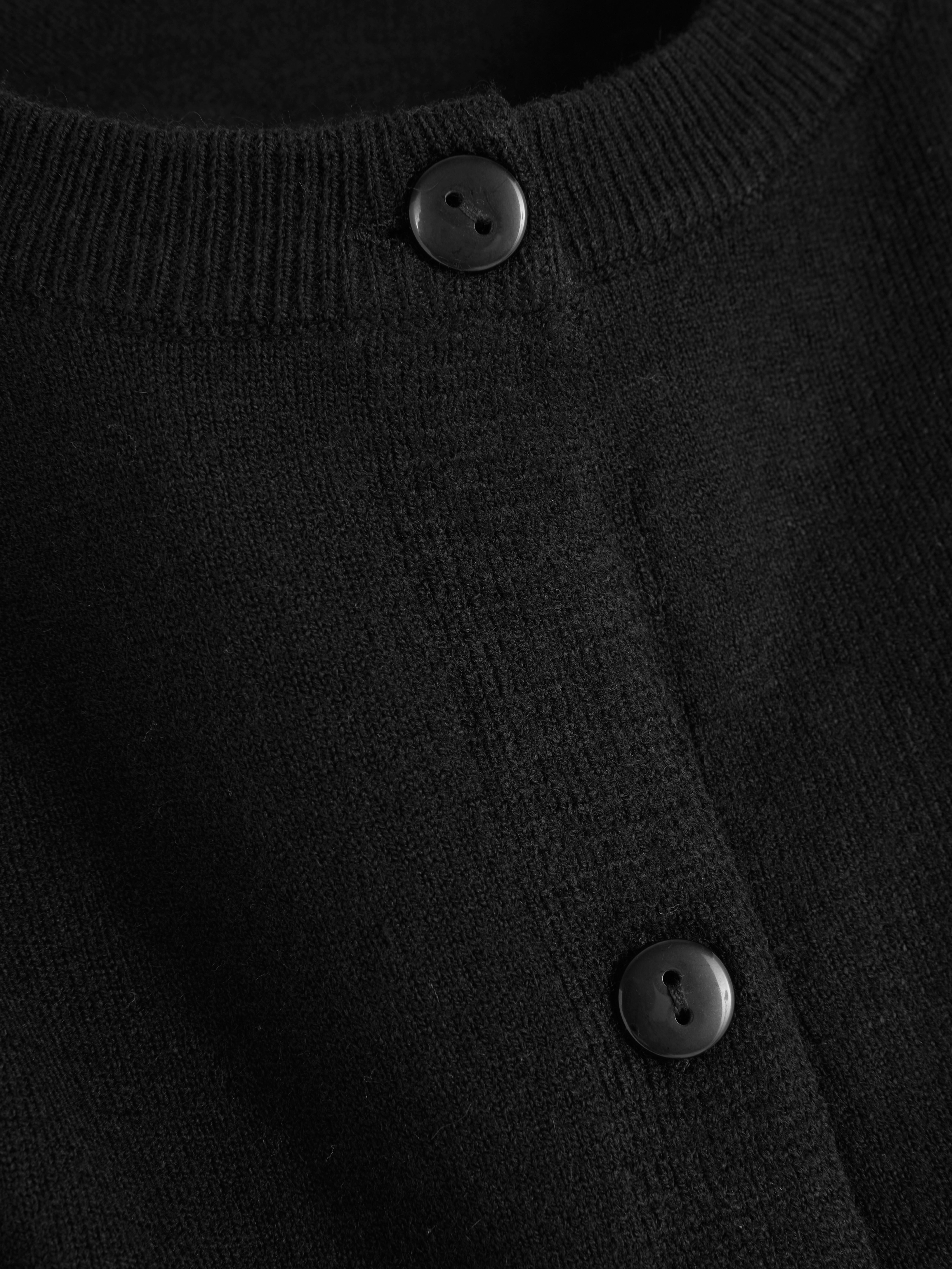 Classic Crew Neck Cardigan