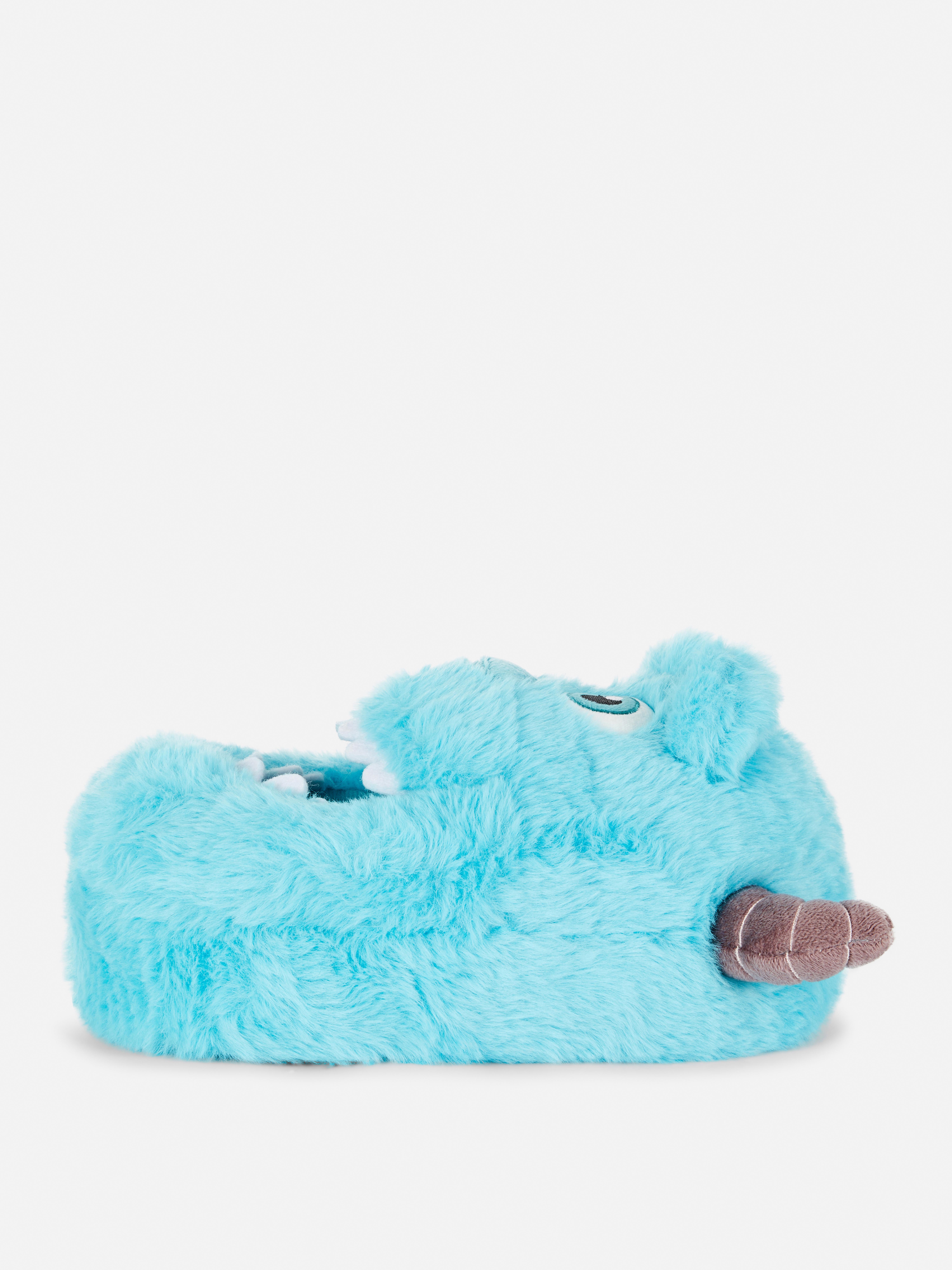Womens Blue Monsters Inc. Sulley Mule Slippers Primark
