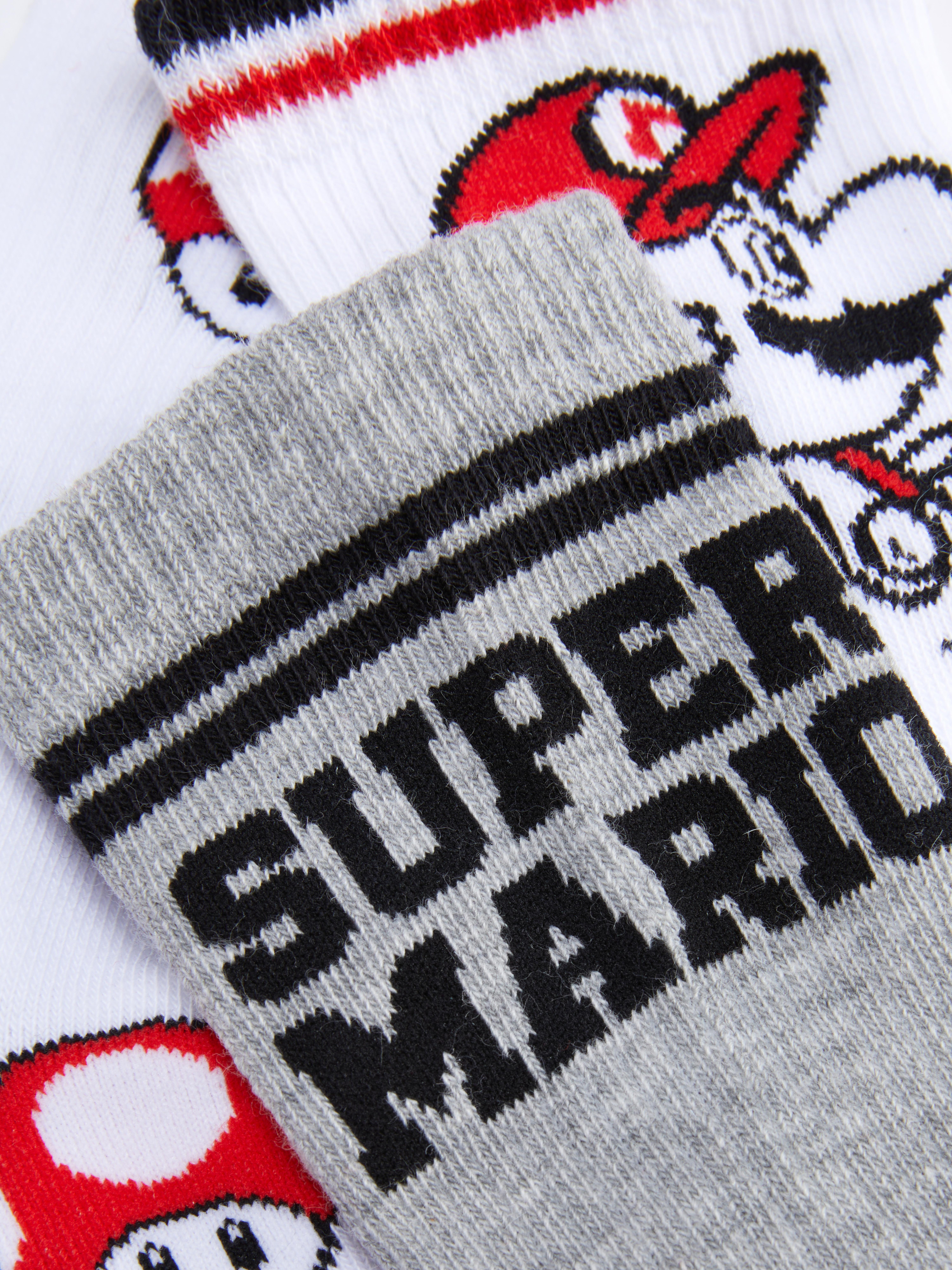 3pk Super Mario Ankle Socks