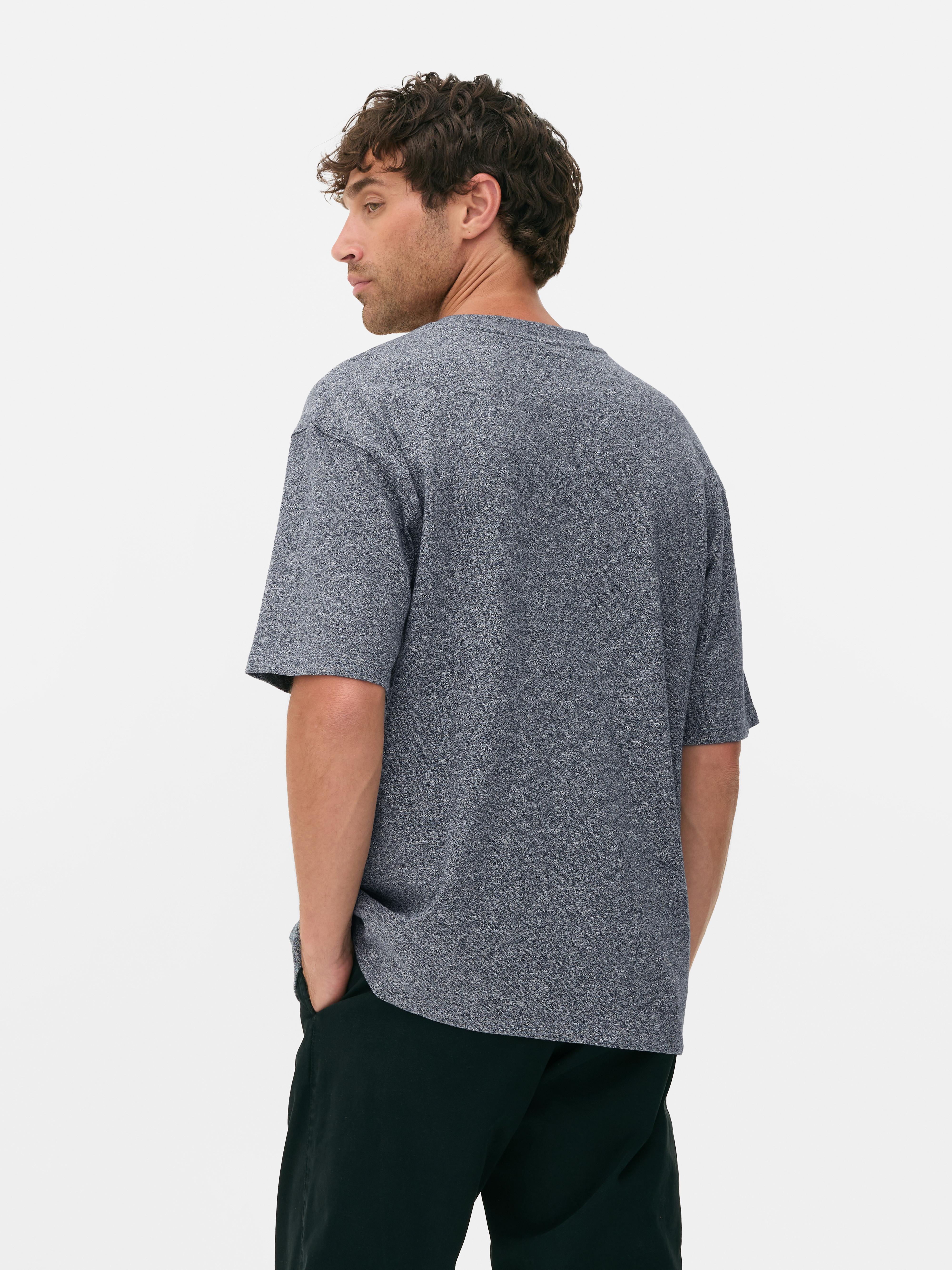 Men's Navy The Stronghold Heathered TShirt Primark