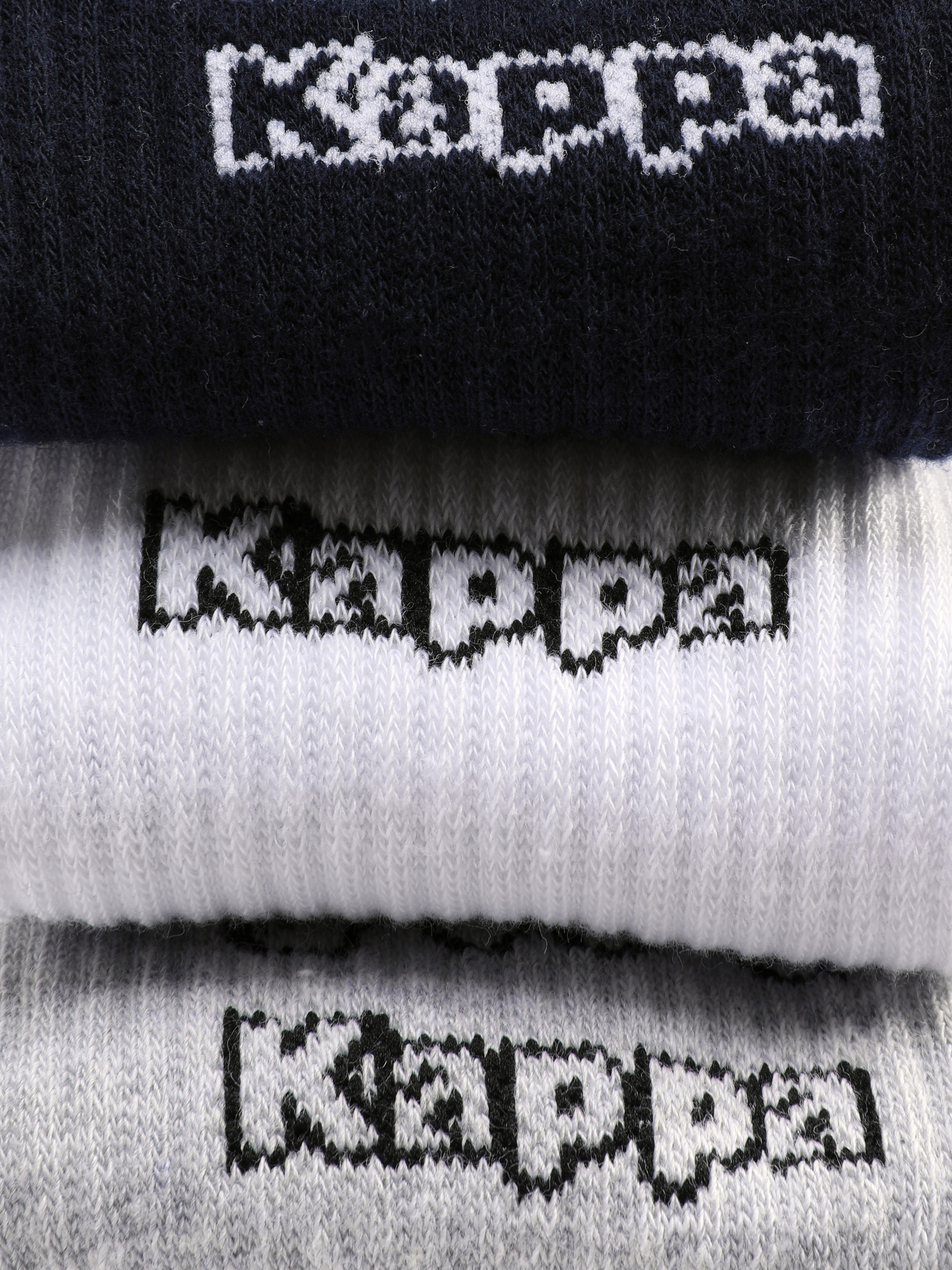 Halfhoge sokken met logo Kappa x Primark, 3 paar