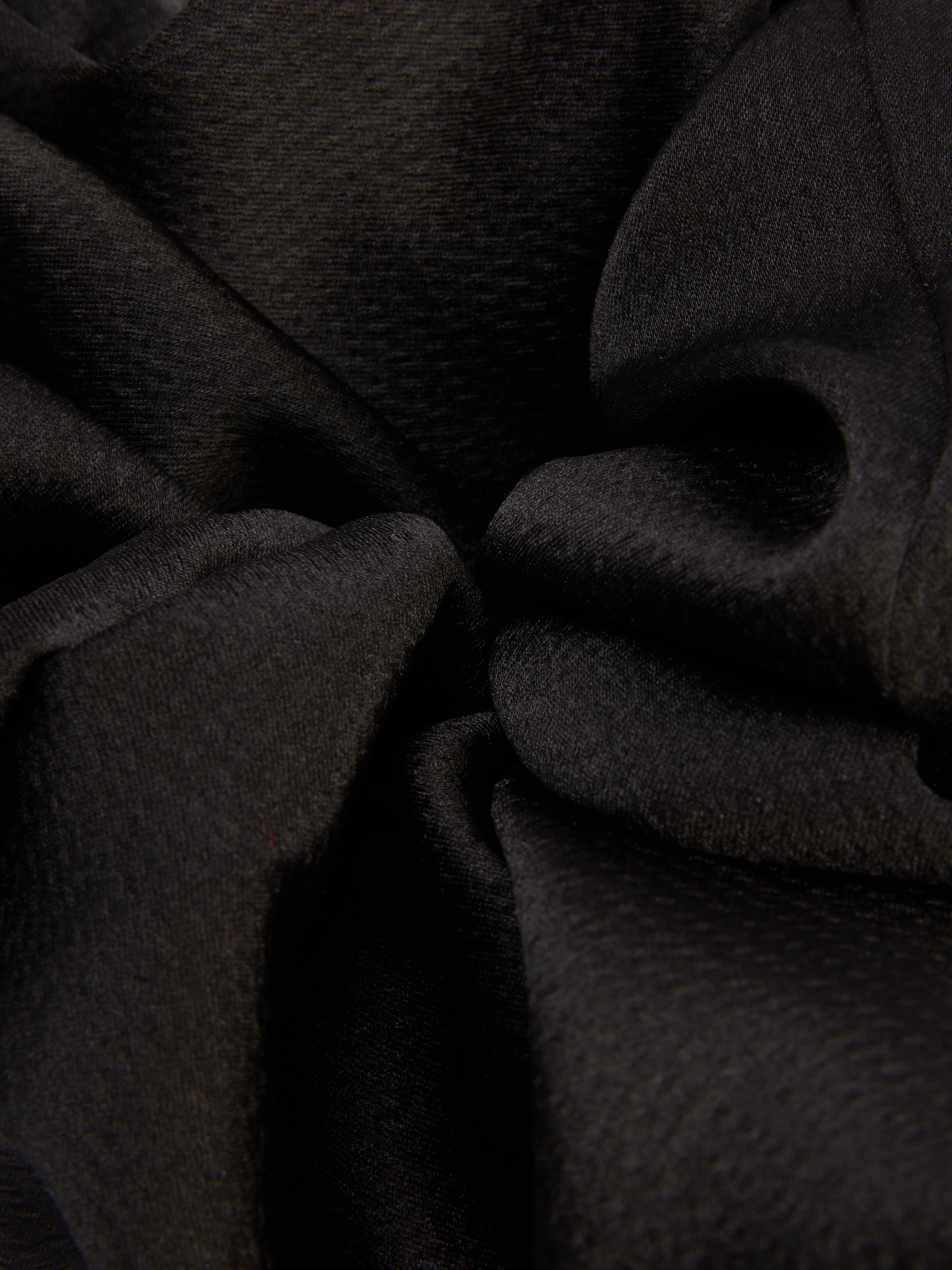 Jumbo scrunchie met textuur