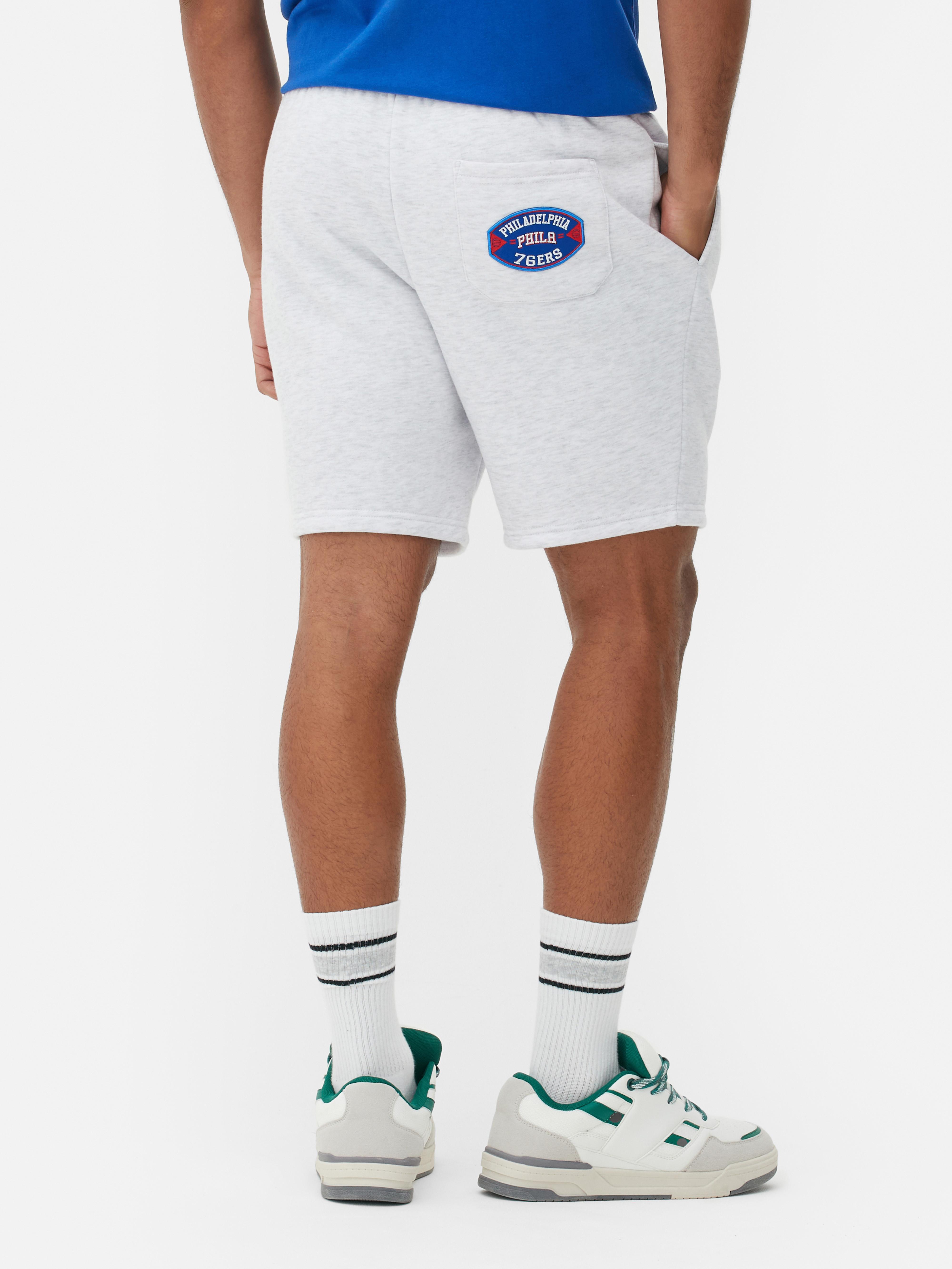 Sixers gray shorts online