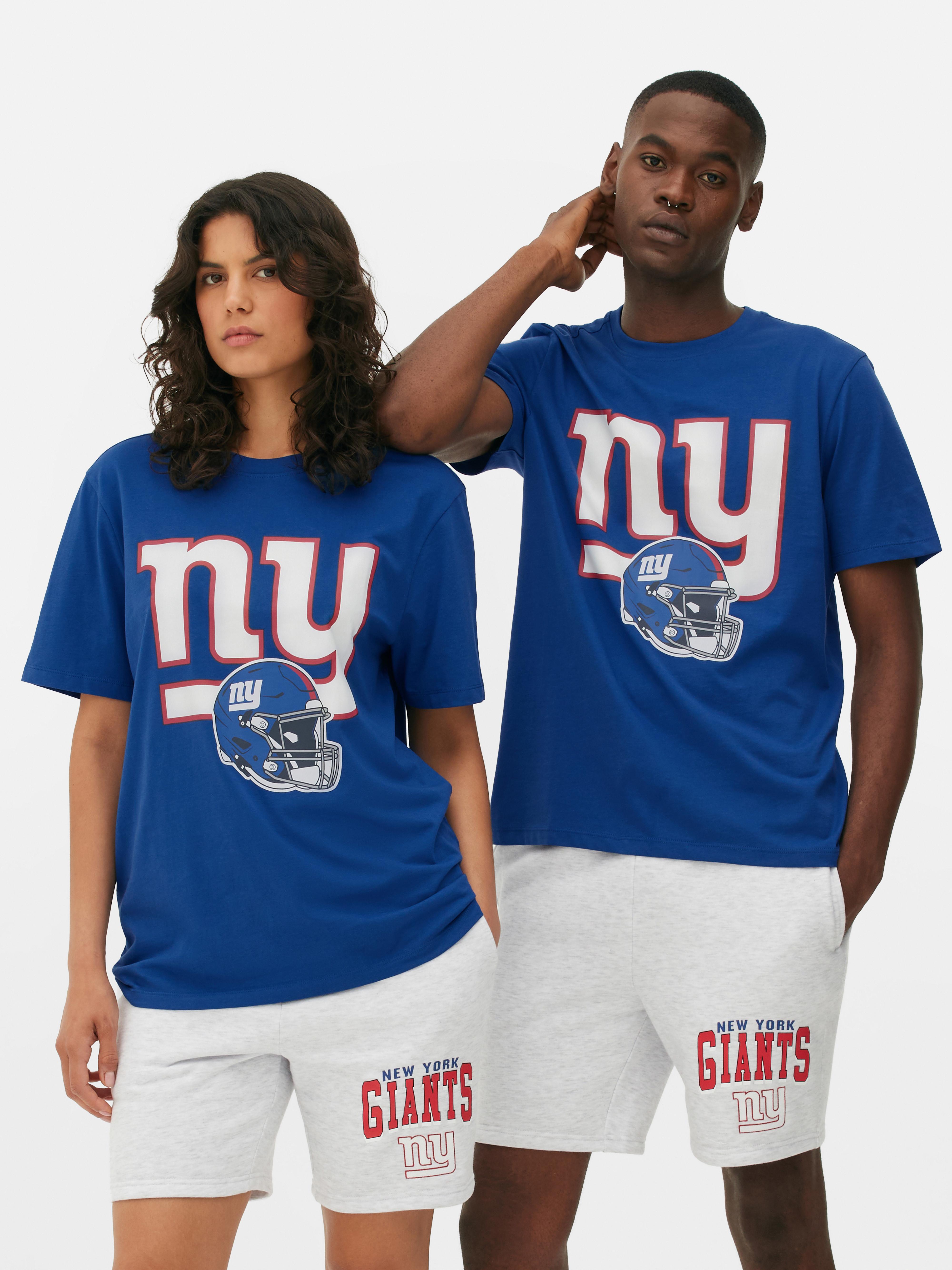 Women s Blue NFL New York Giants T Shirt Primark