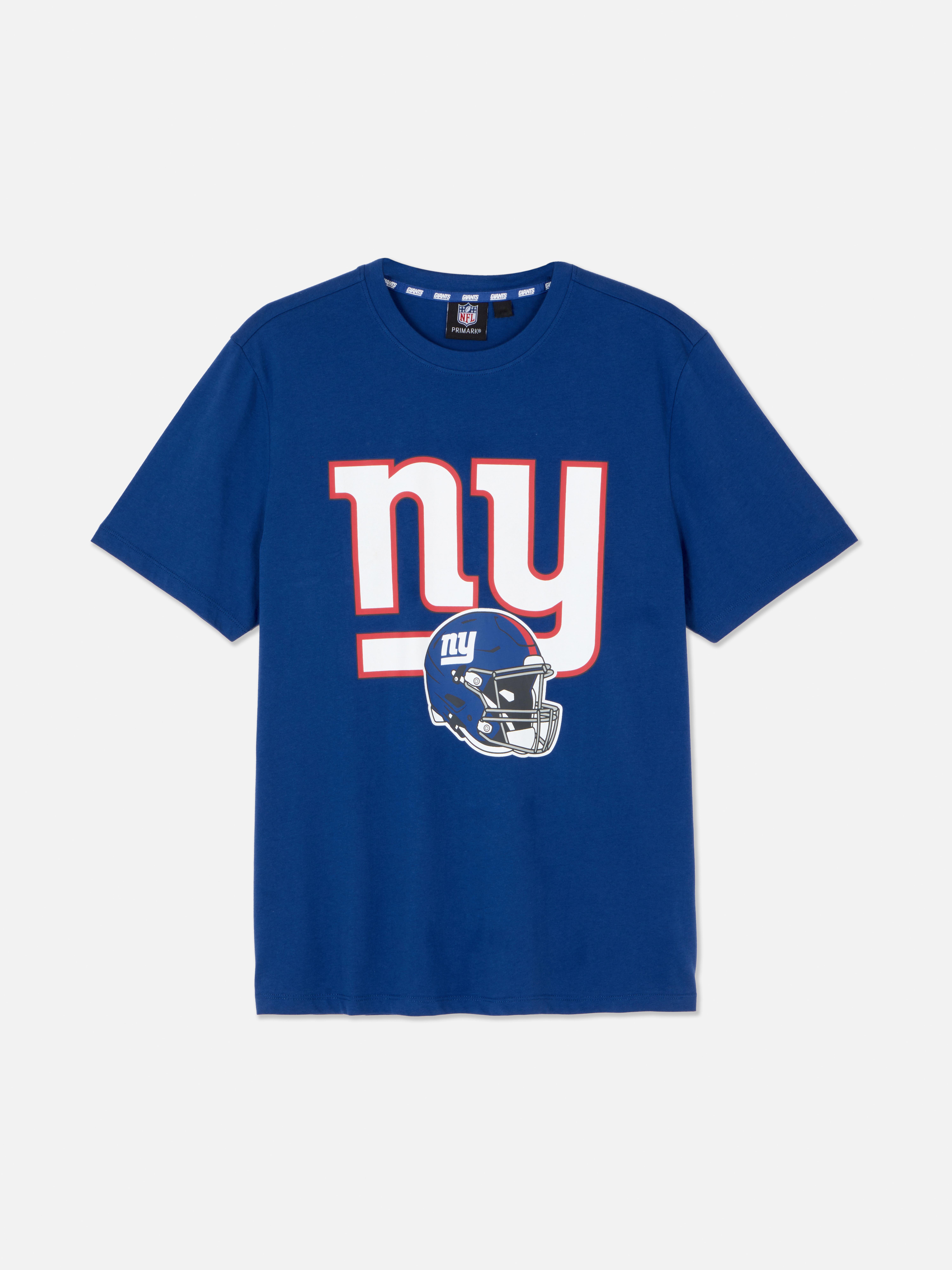 Women s Blue NFL New York Giants T Shirt Primark