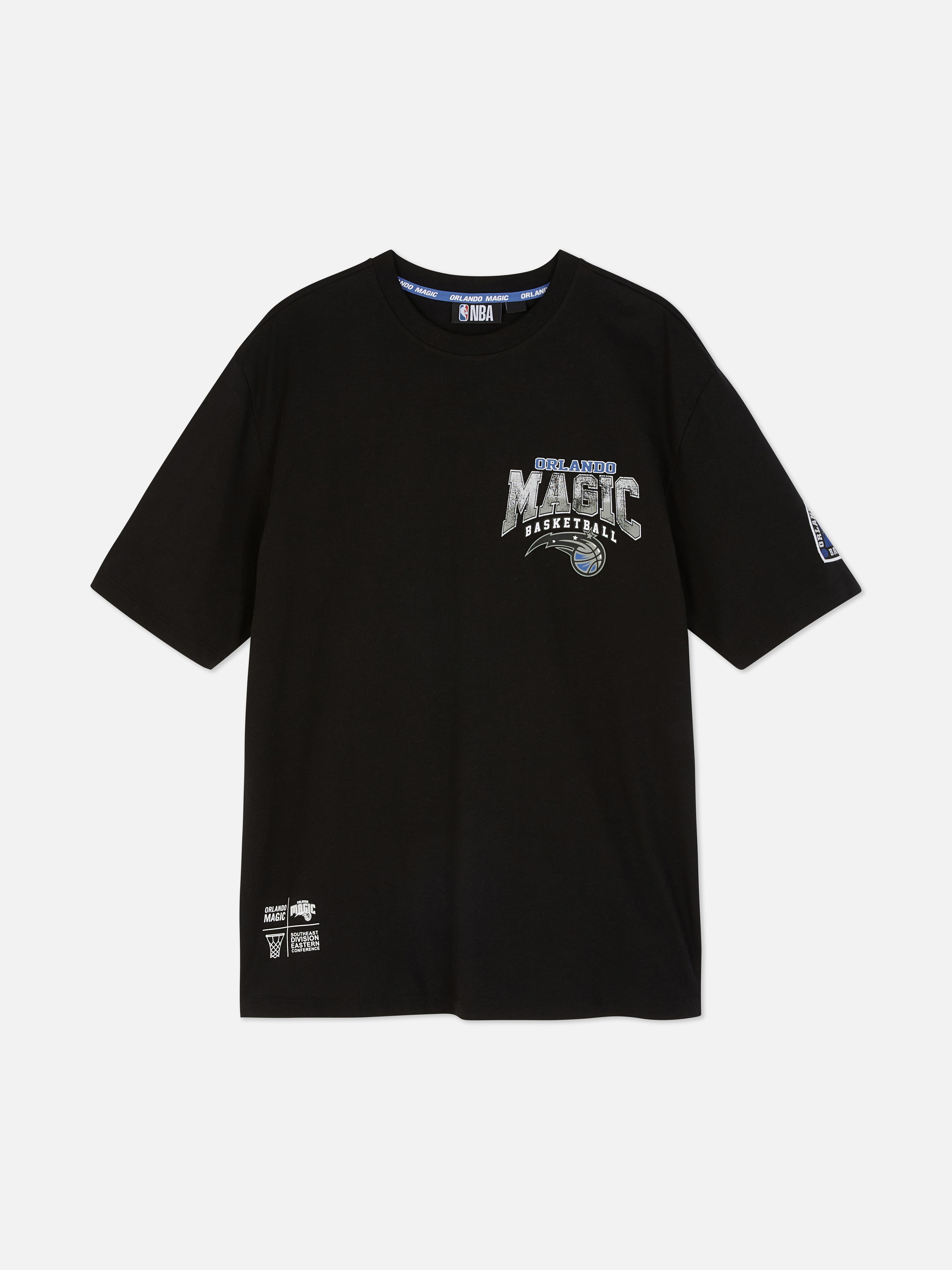 Men's Black NBA Orlando Magic Graphic T-Shirt | Primark