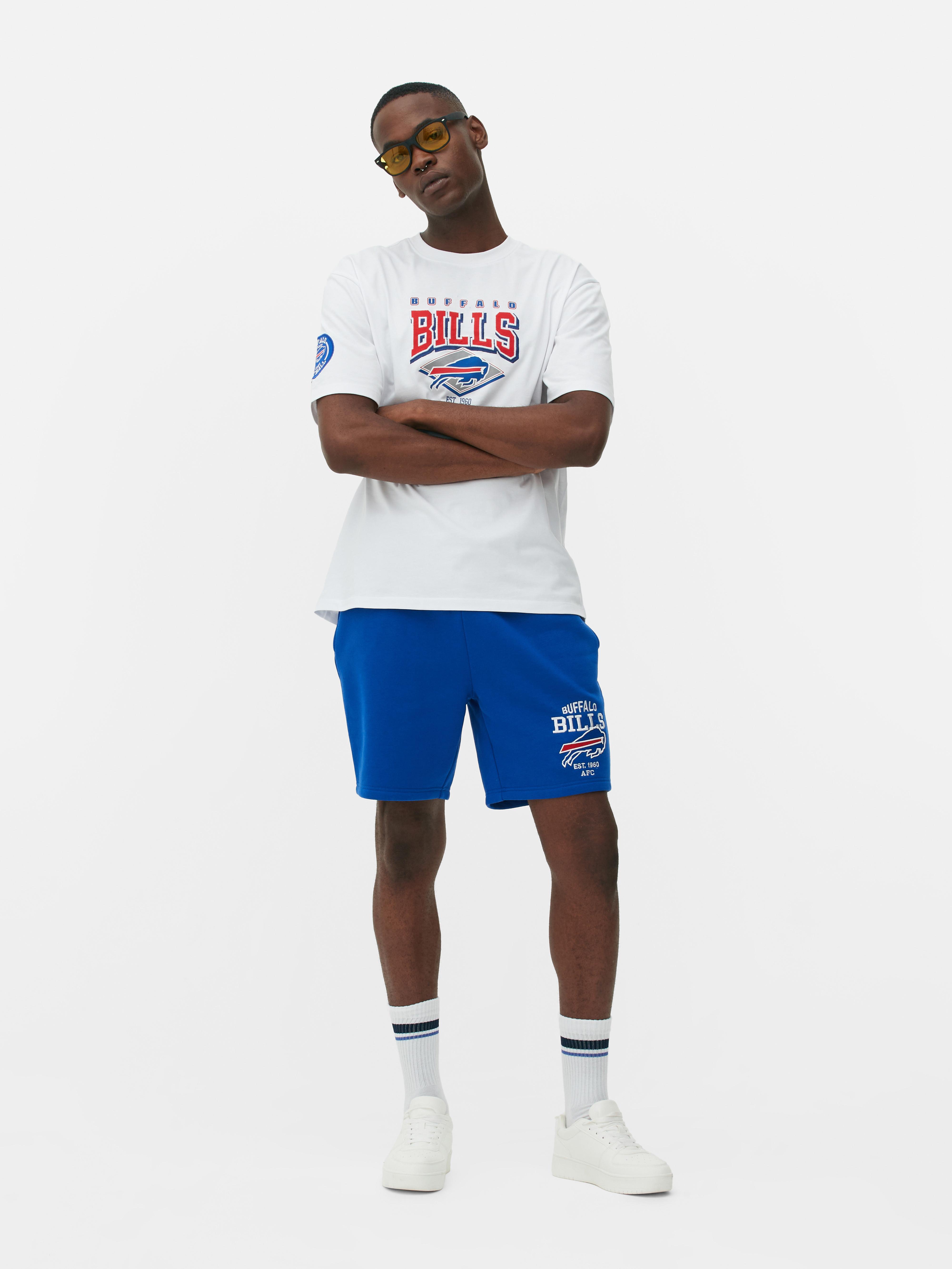 Men's White NFL Buffalo Bills T-Shirt | Primark