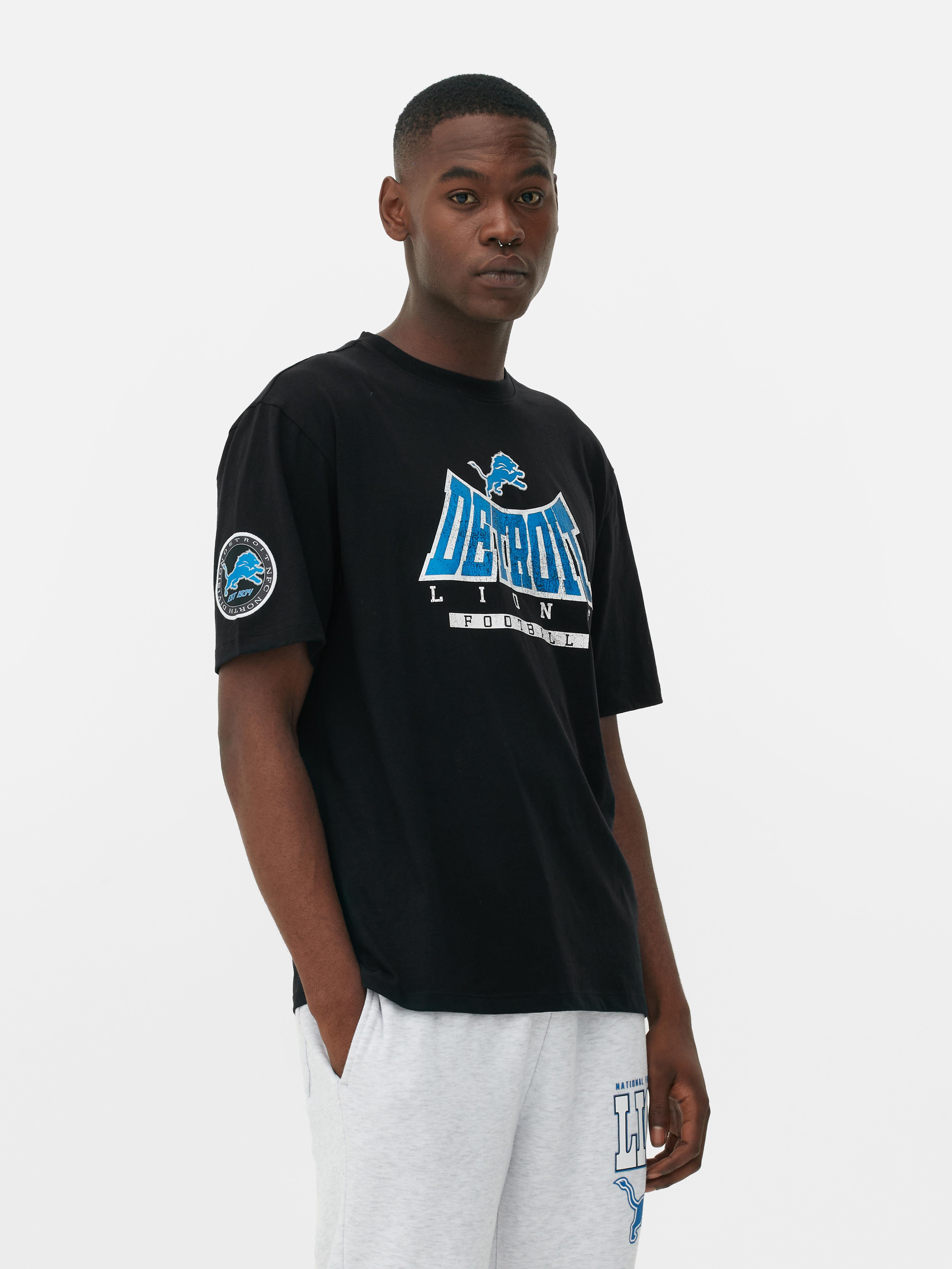 Detroit Lions man T shirt best sale