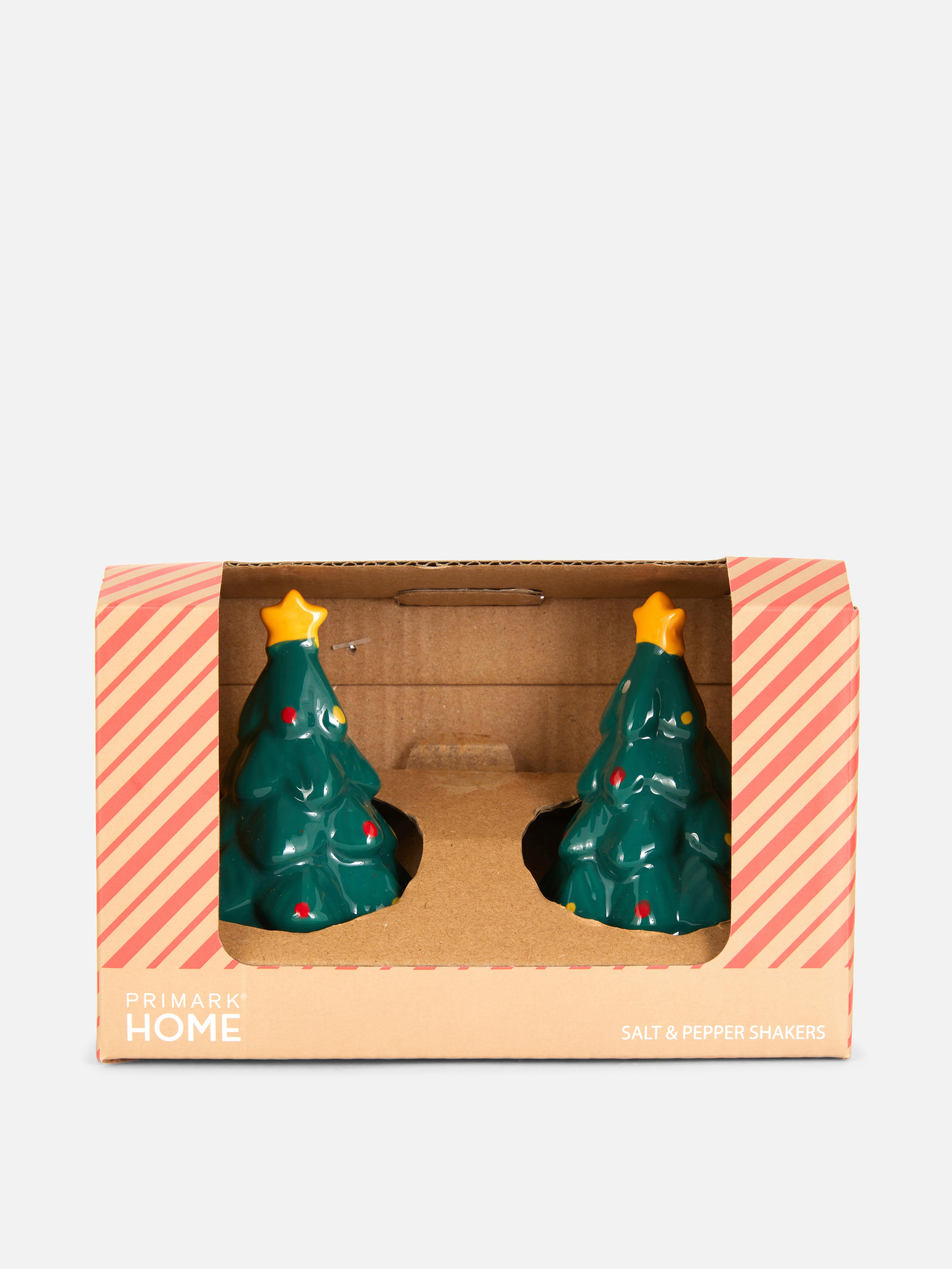 Green Christmas Tree Salt and Pepper Shakers Penneys