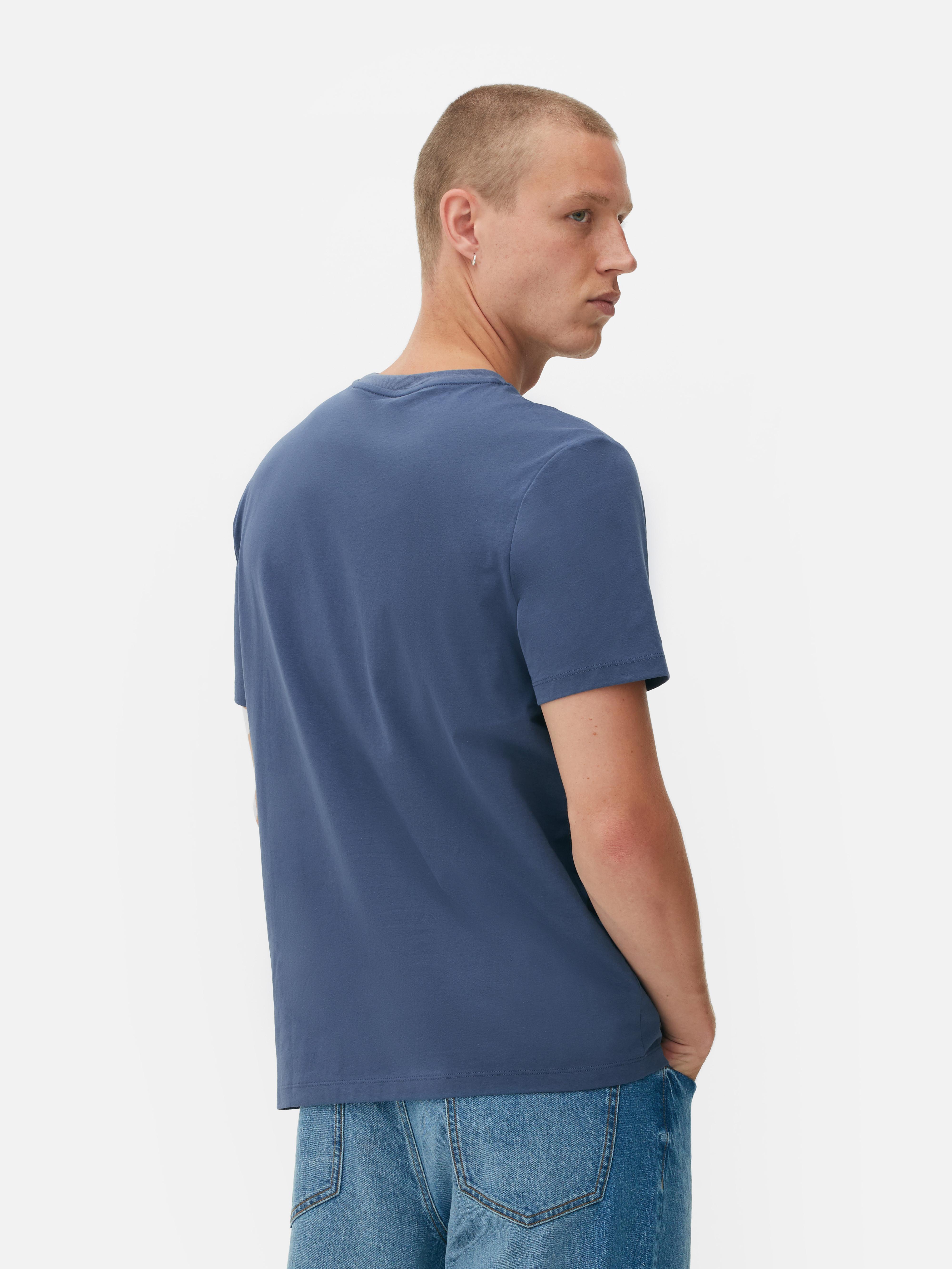 Men's Navy SpongeBob SquarePants Patrick Print TShirt Primark