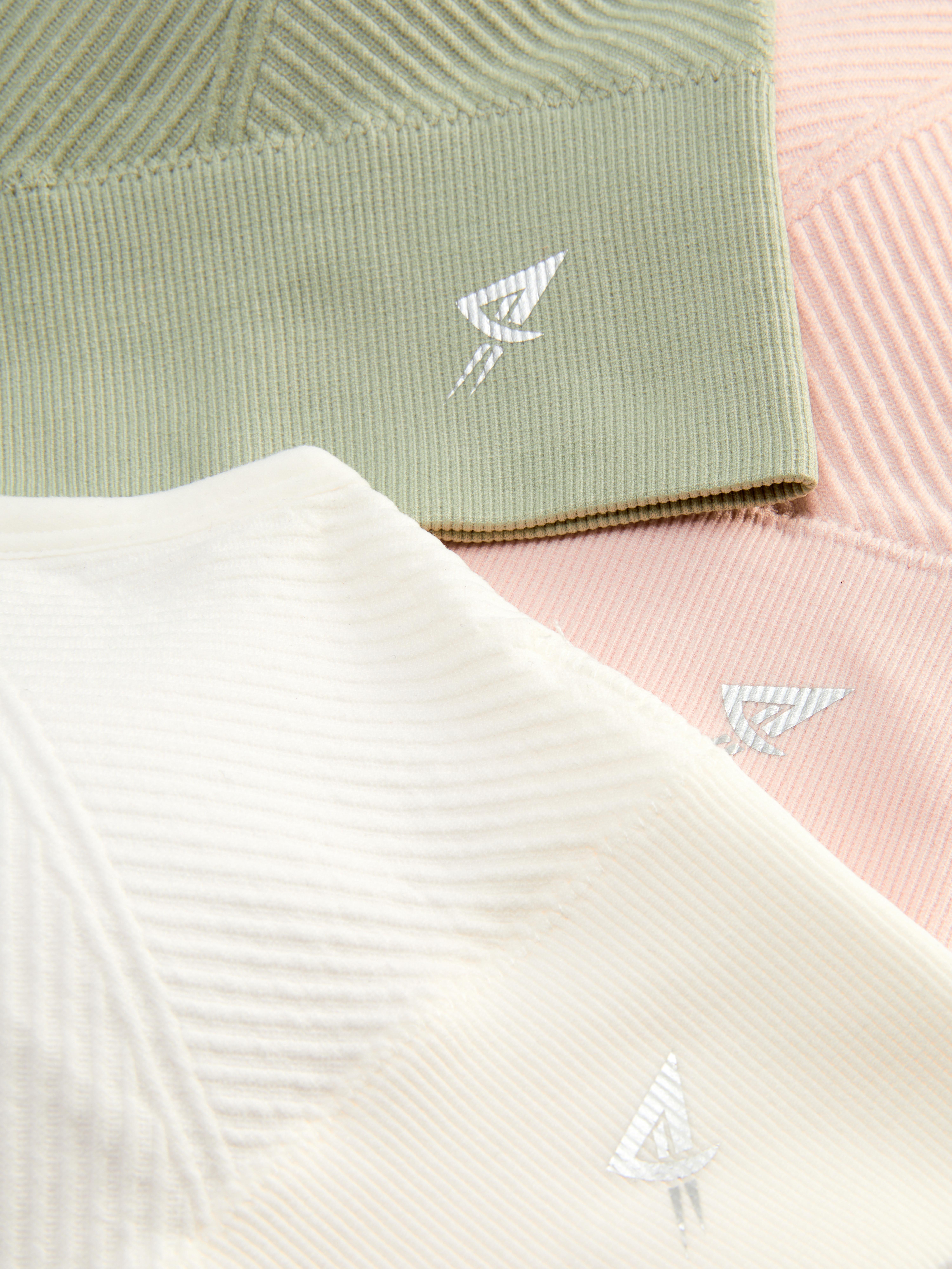 Womens Light Green 3pk Sports Bras Primark