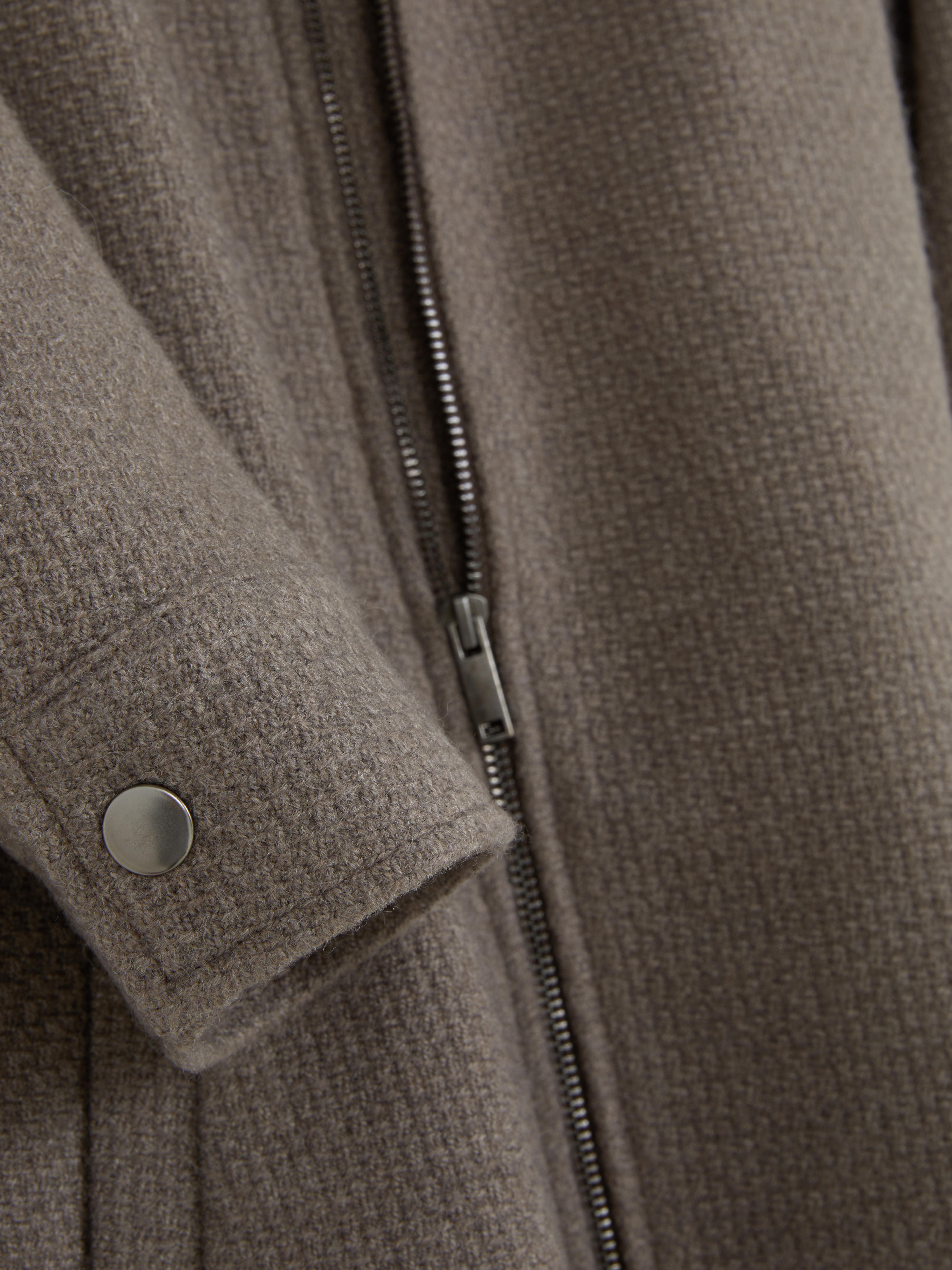 Mens Grey Marl Kem Harrington Jacket Primark