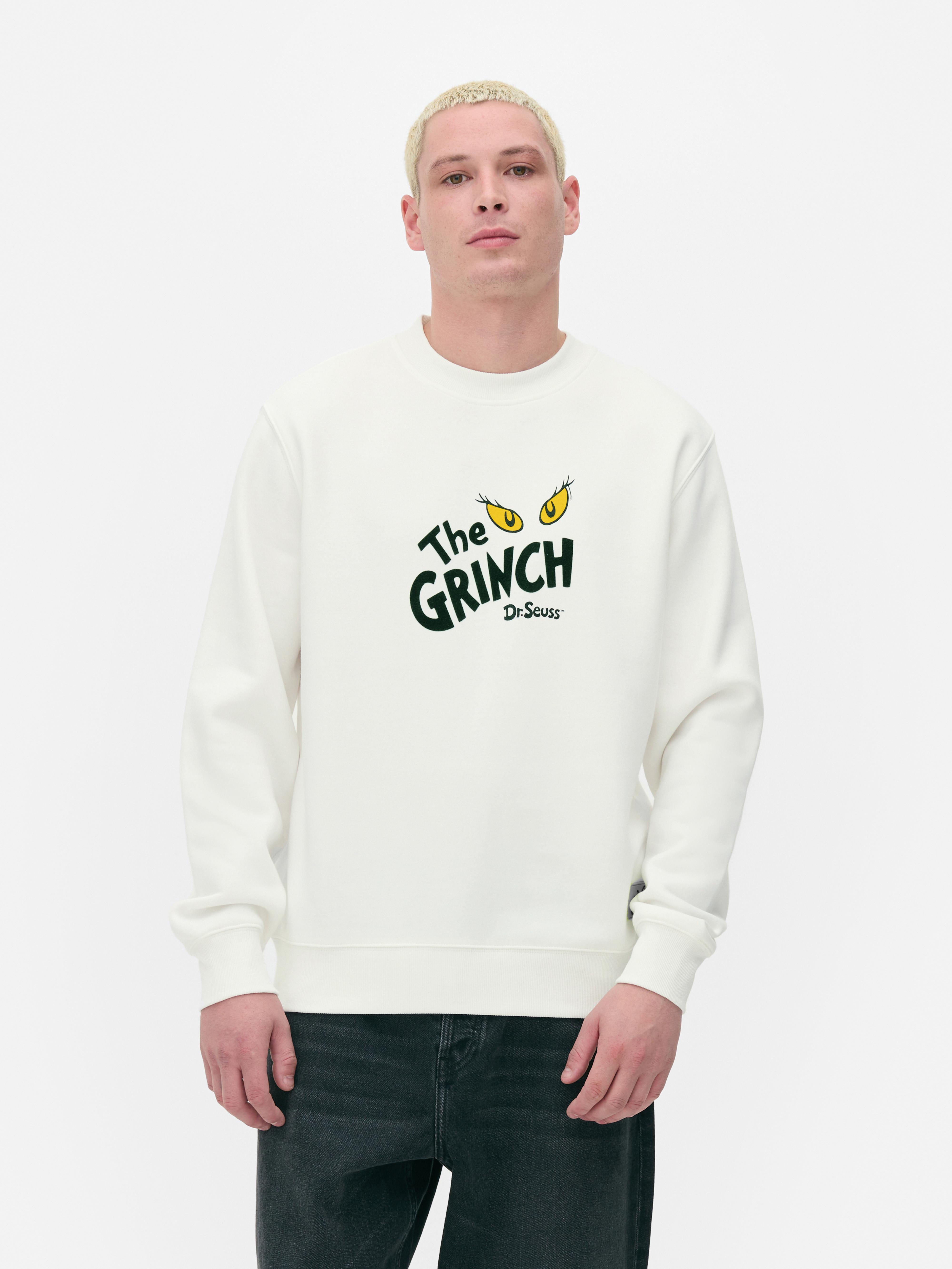 Grinch sweatshirt for men sale