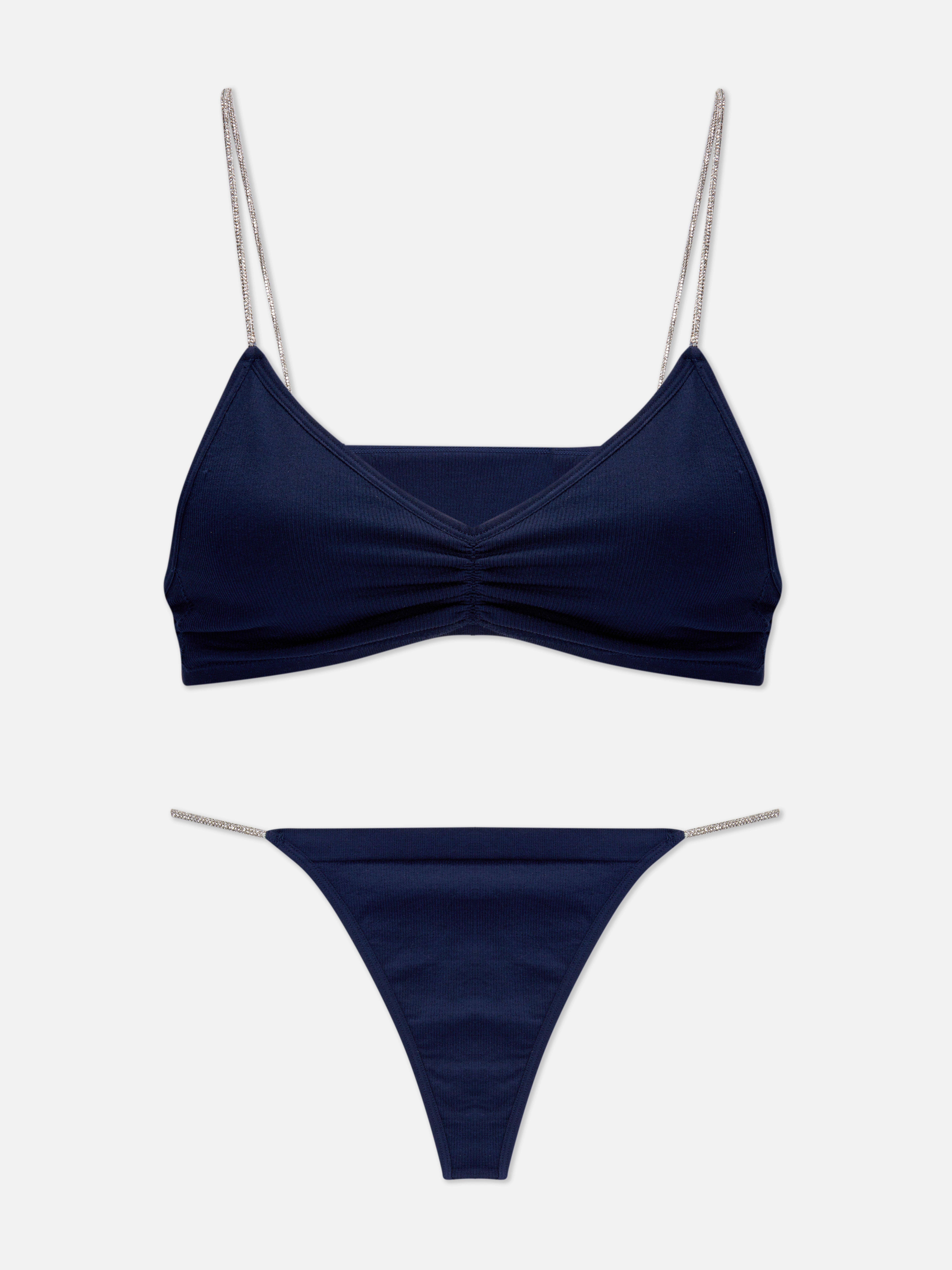 Bikini fantaisie à bretelles