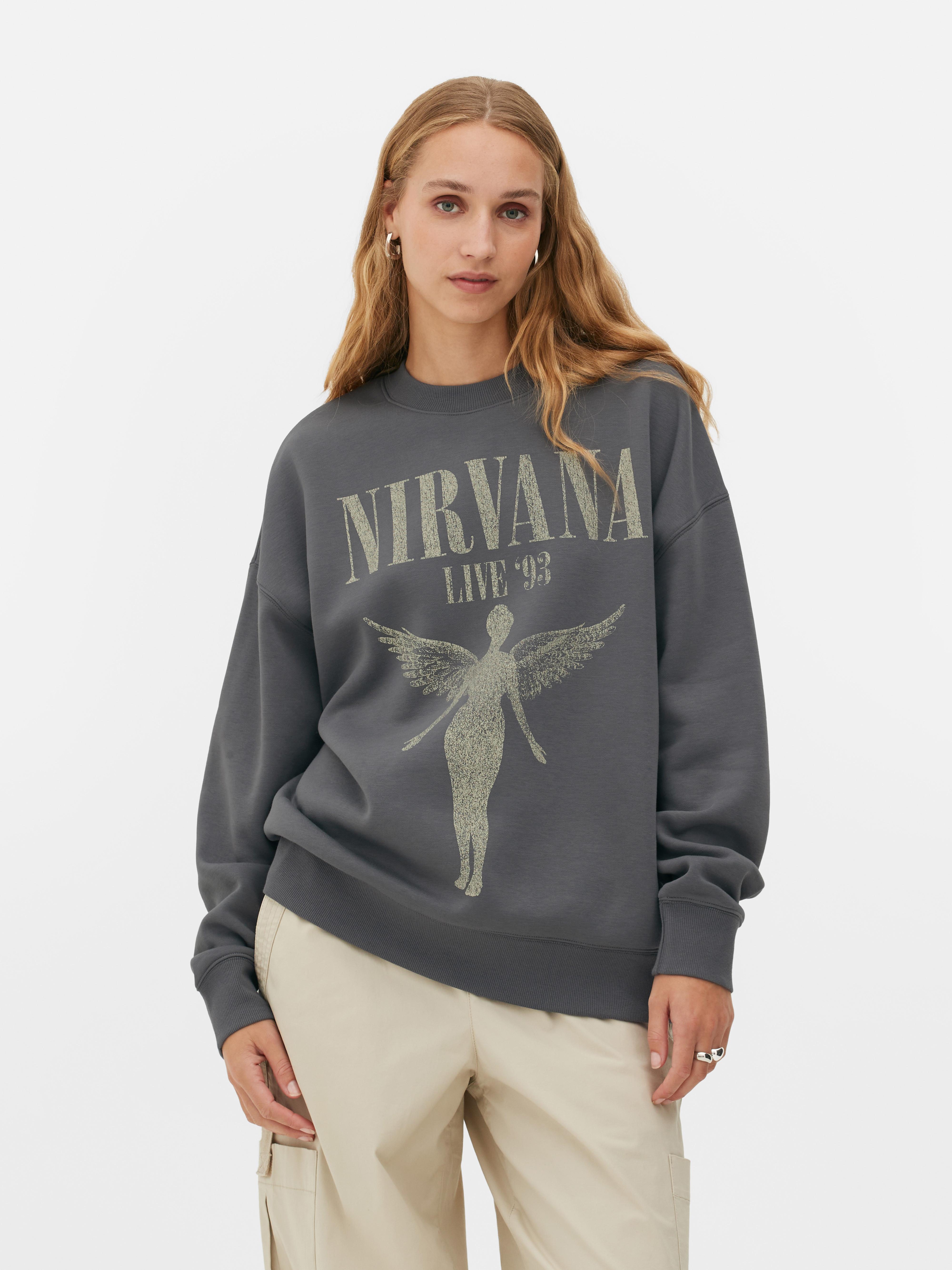 Nirvana hoodie primark on sale