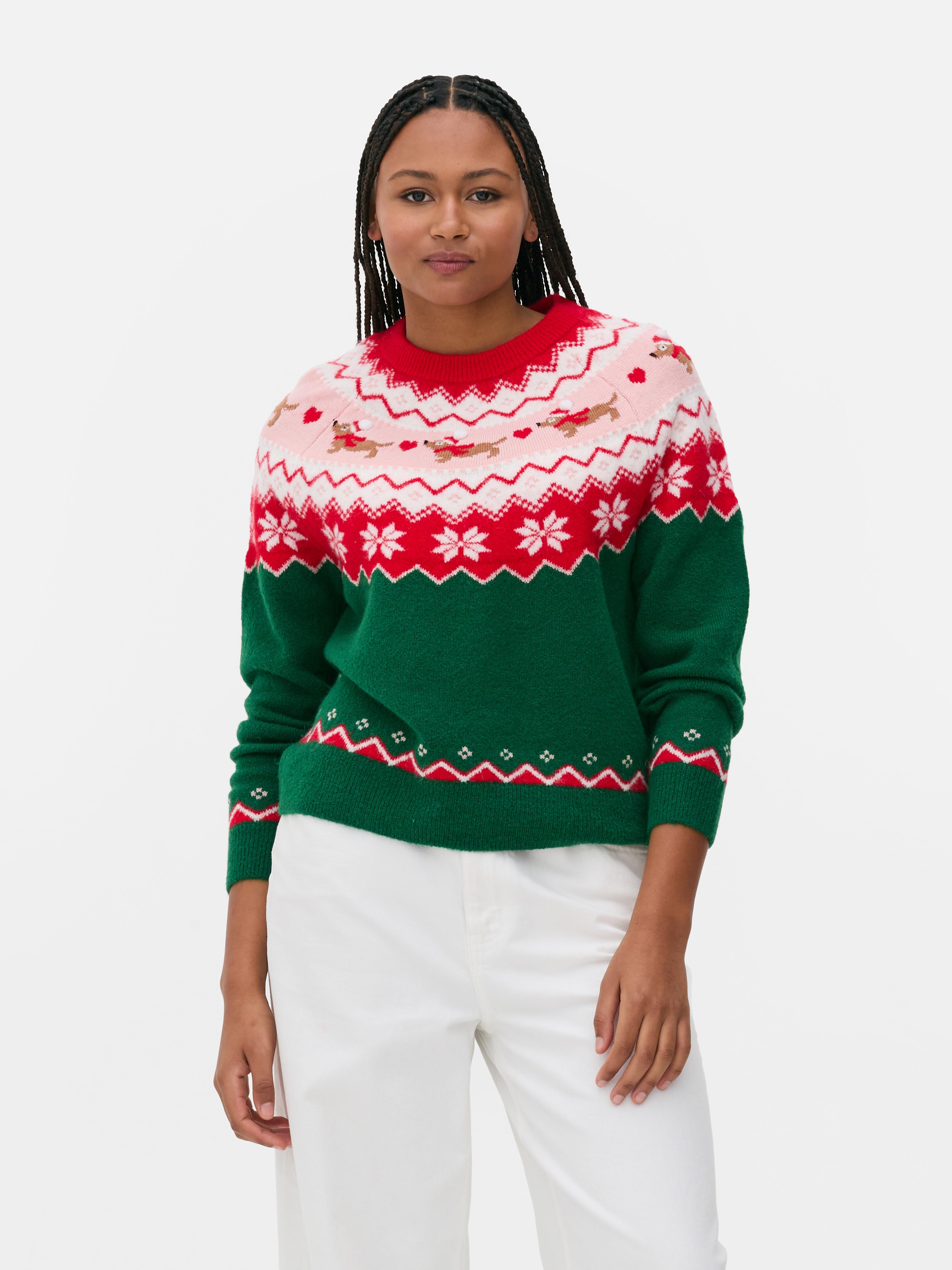 Fair isle ladies jumper best sale