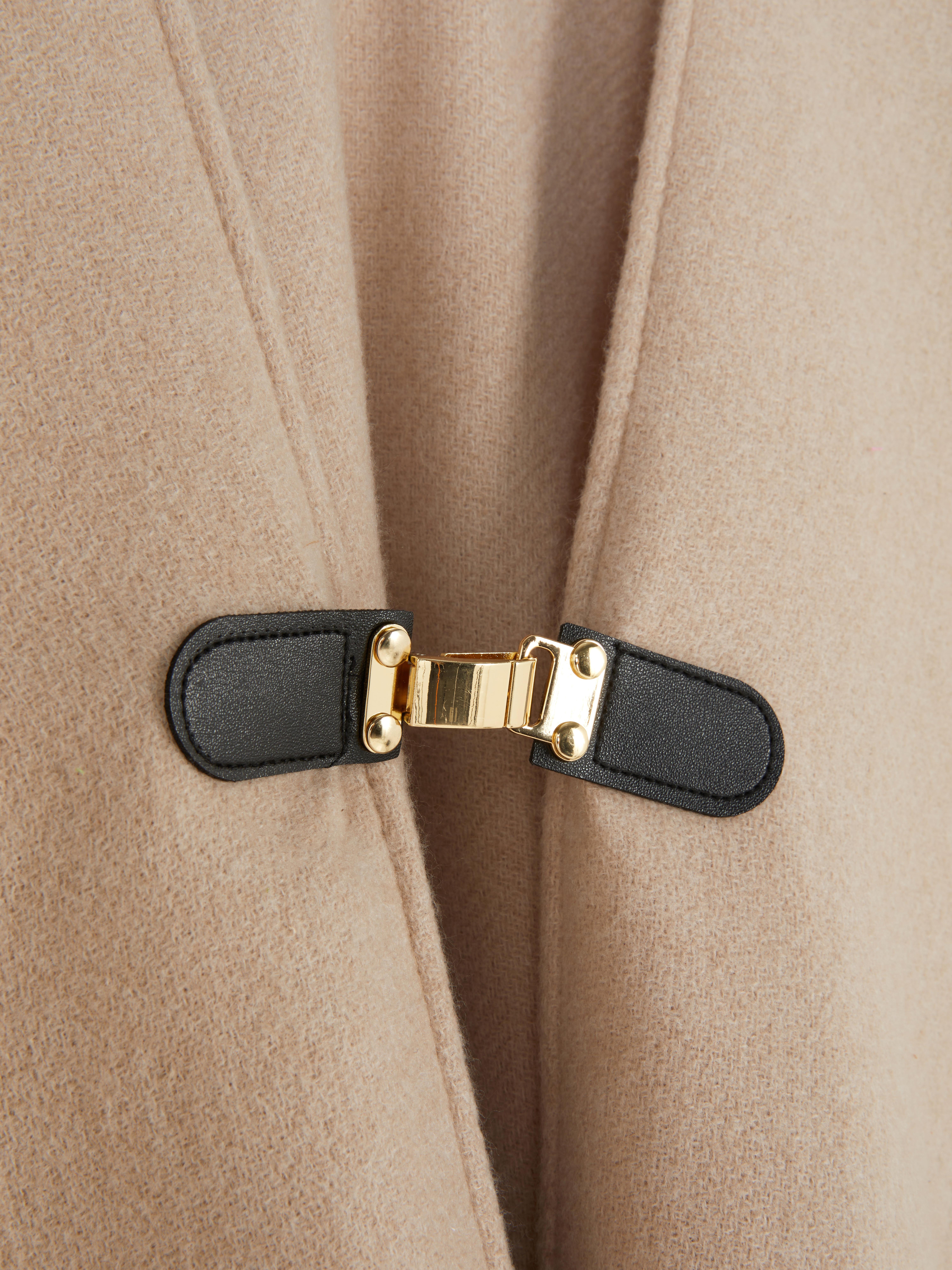 Hook Closure Cape Scarf