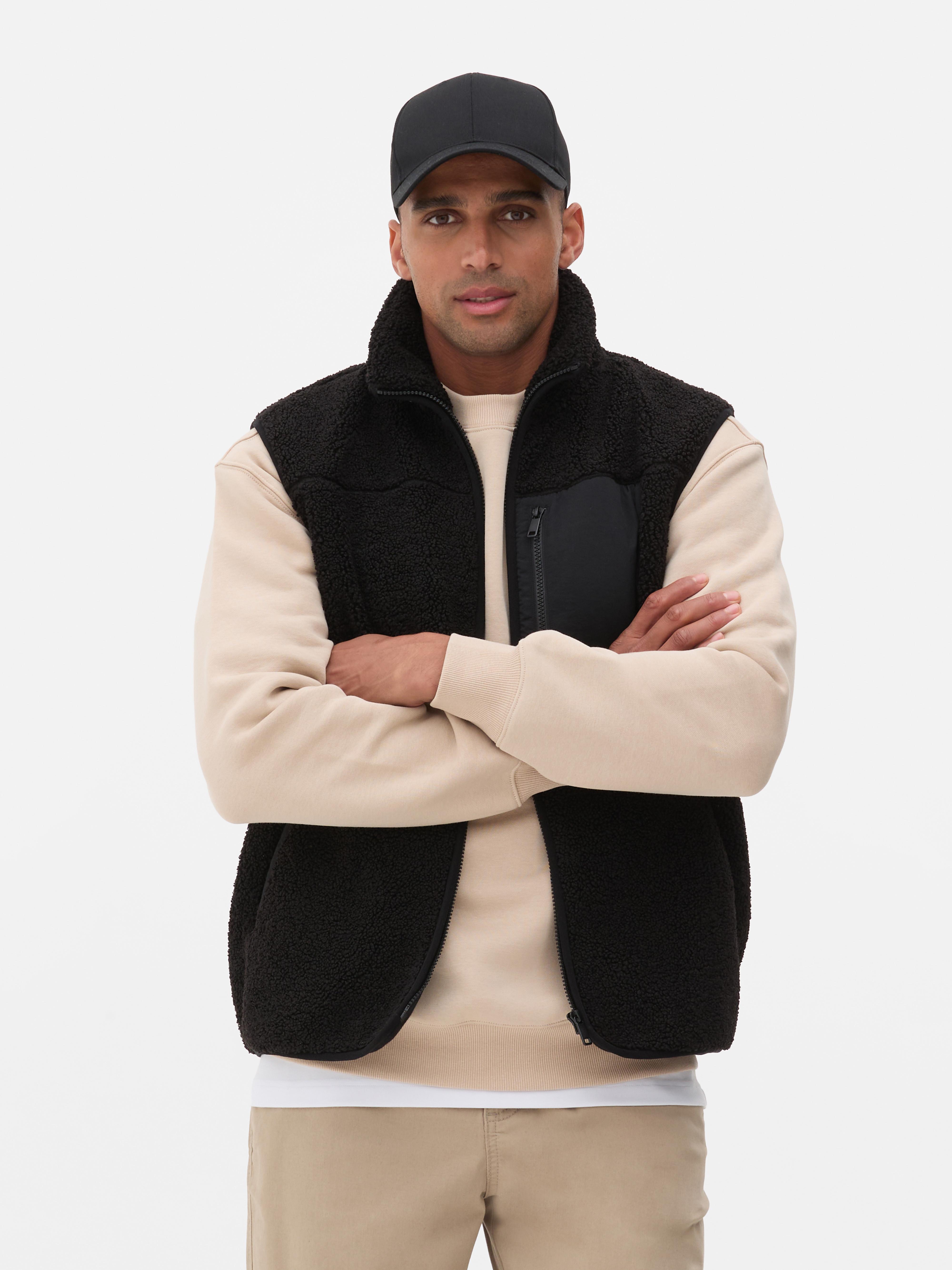 Veste sans manche mouton sale