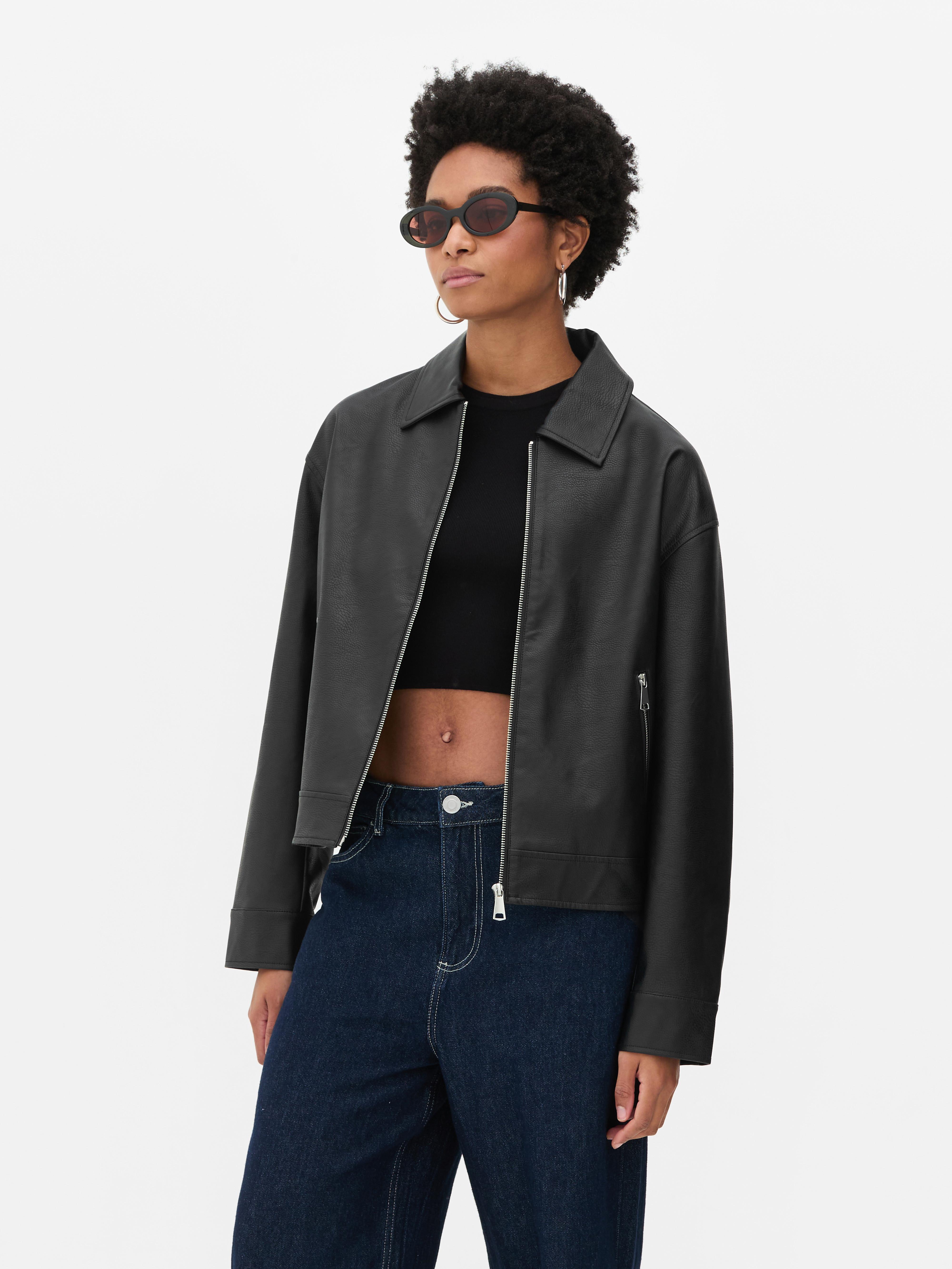 Primark faux leather jacket hotsell