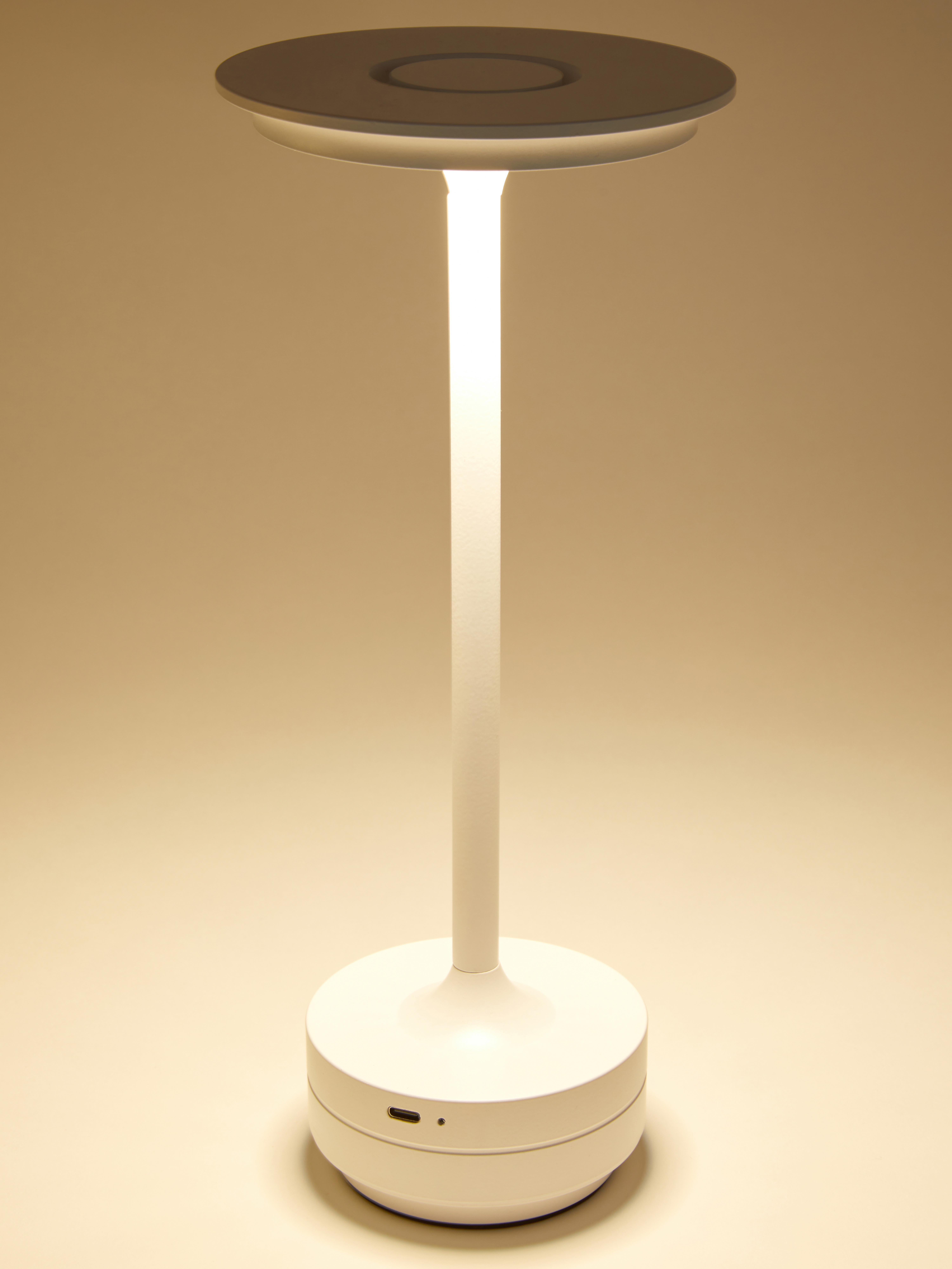 Metallic aanraaklamp