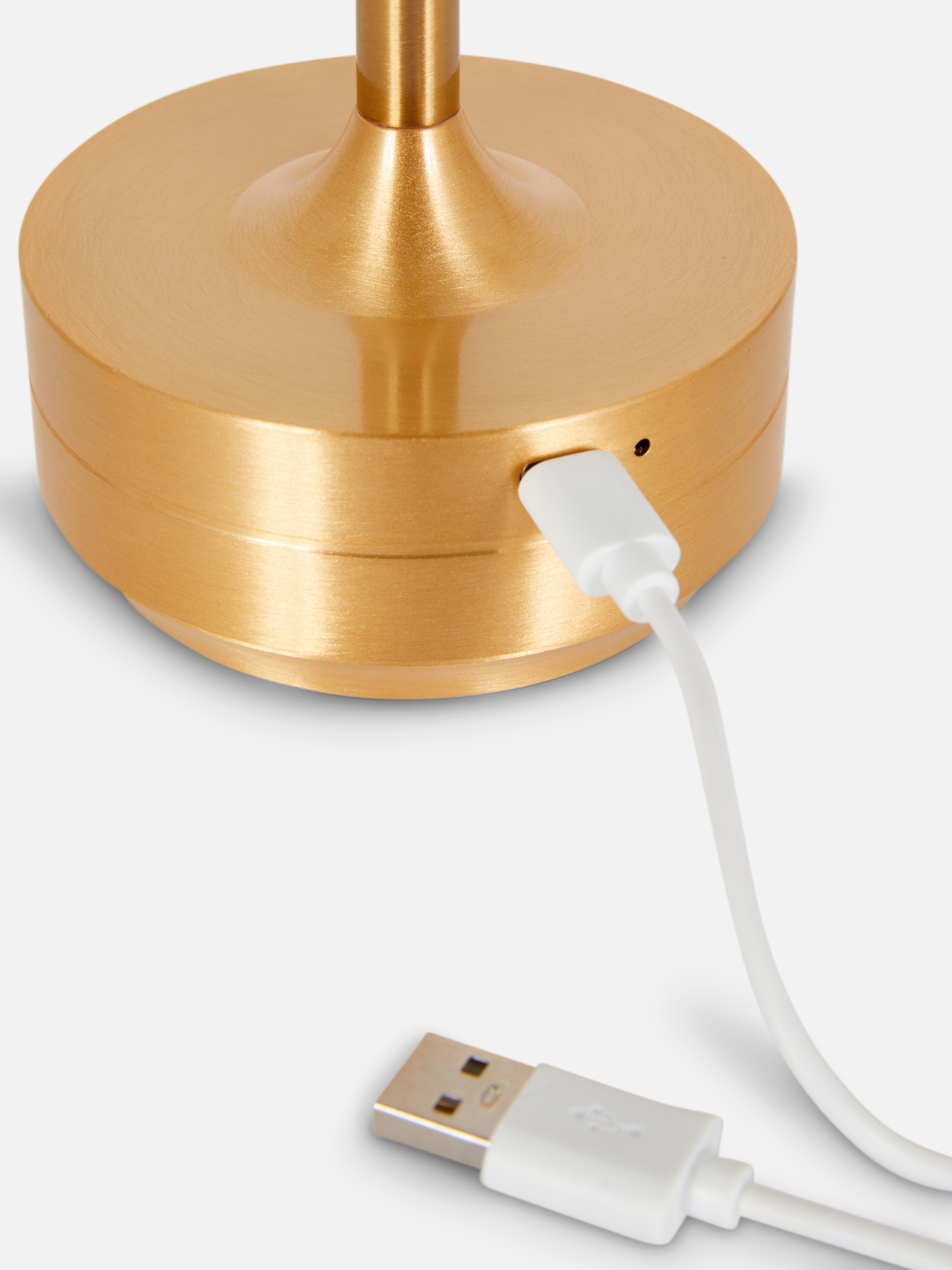 Metallic aanraaklamp