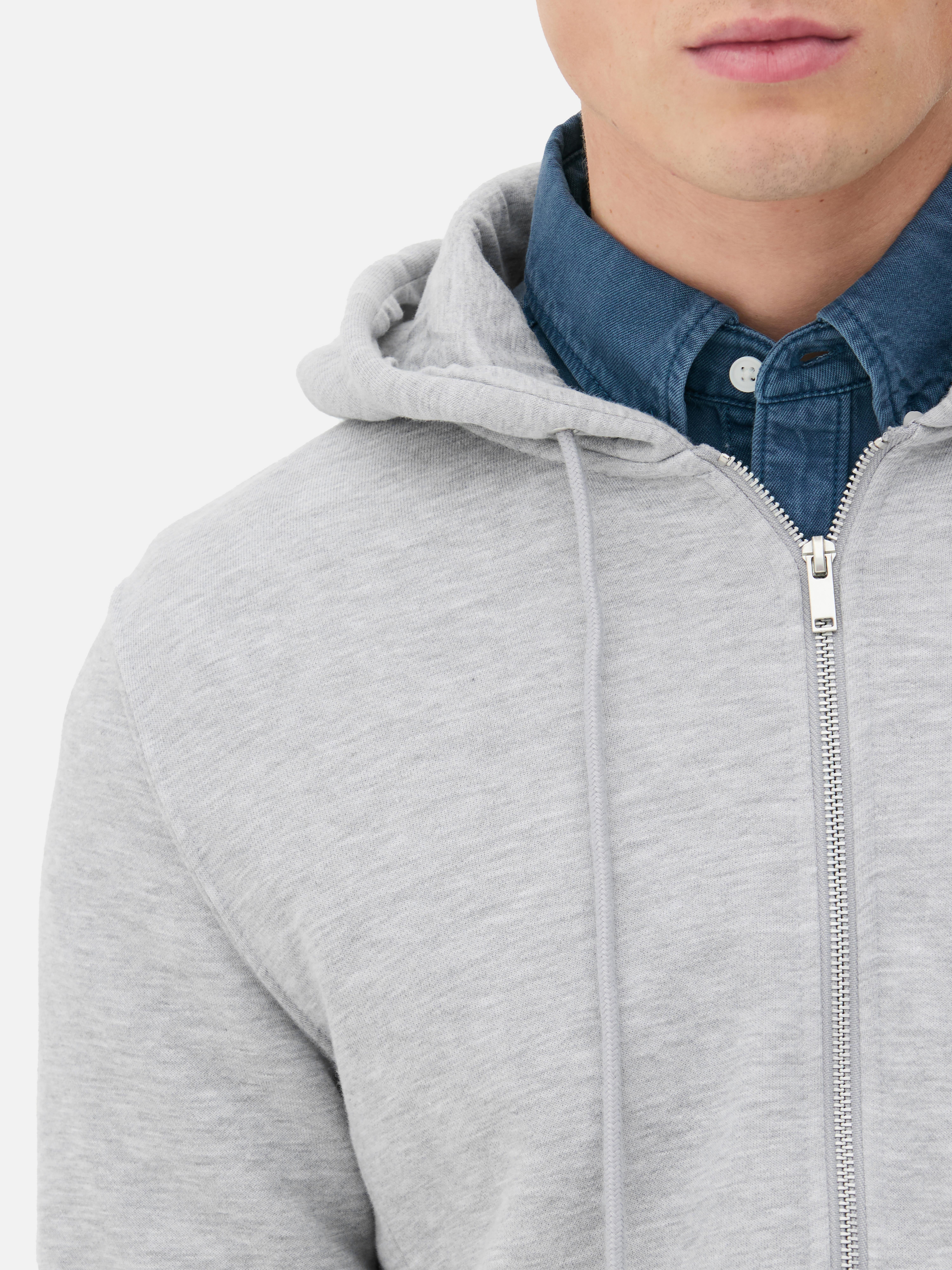 Sweat à capuche zippé Essential