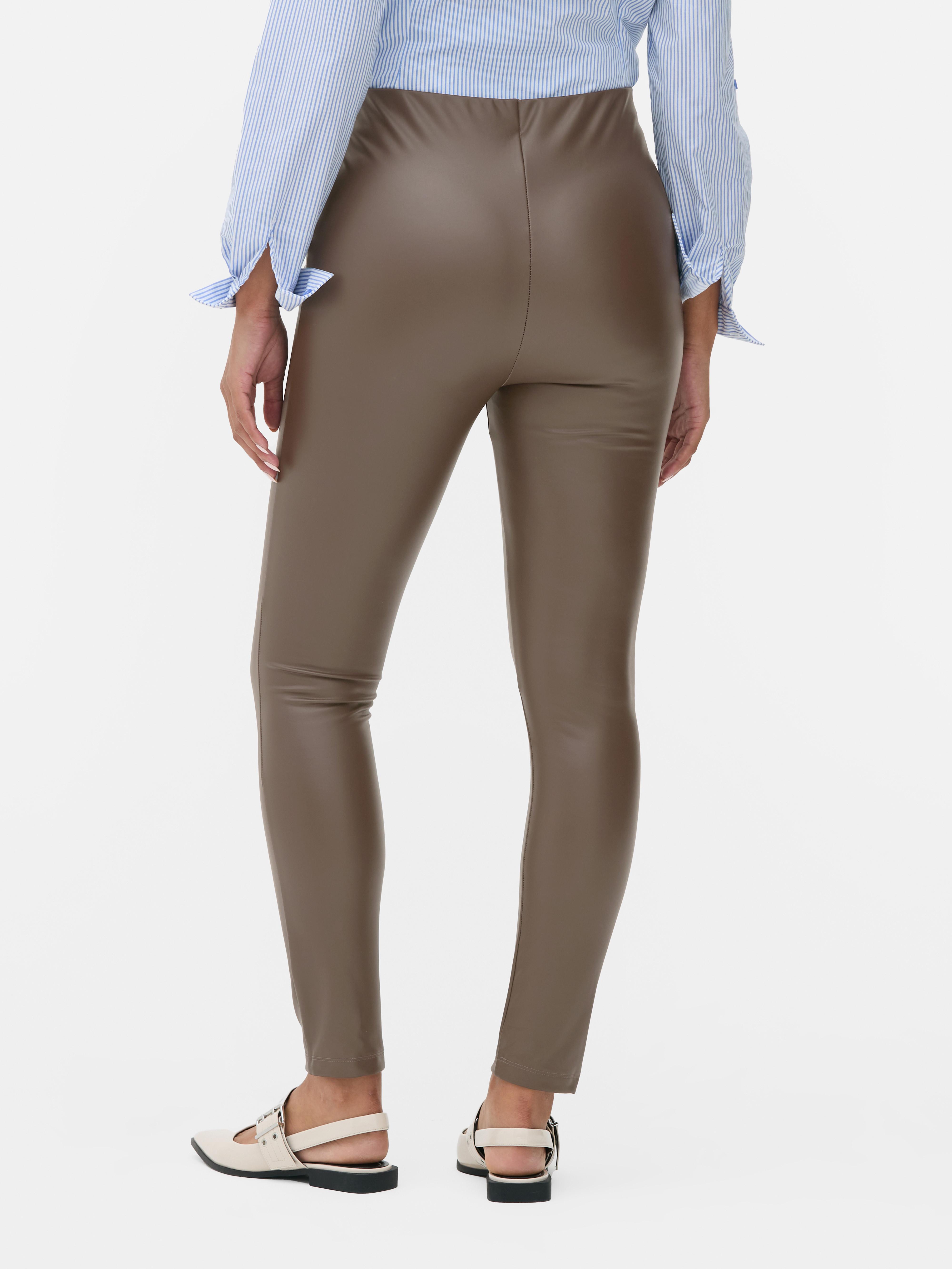 Faux leather leggings primark hotsell