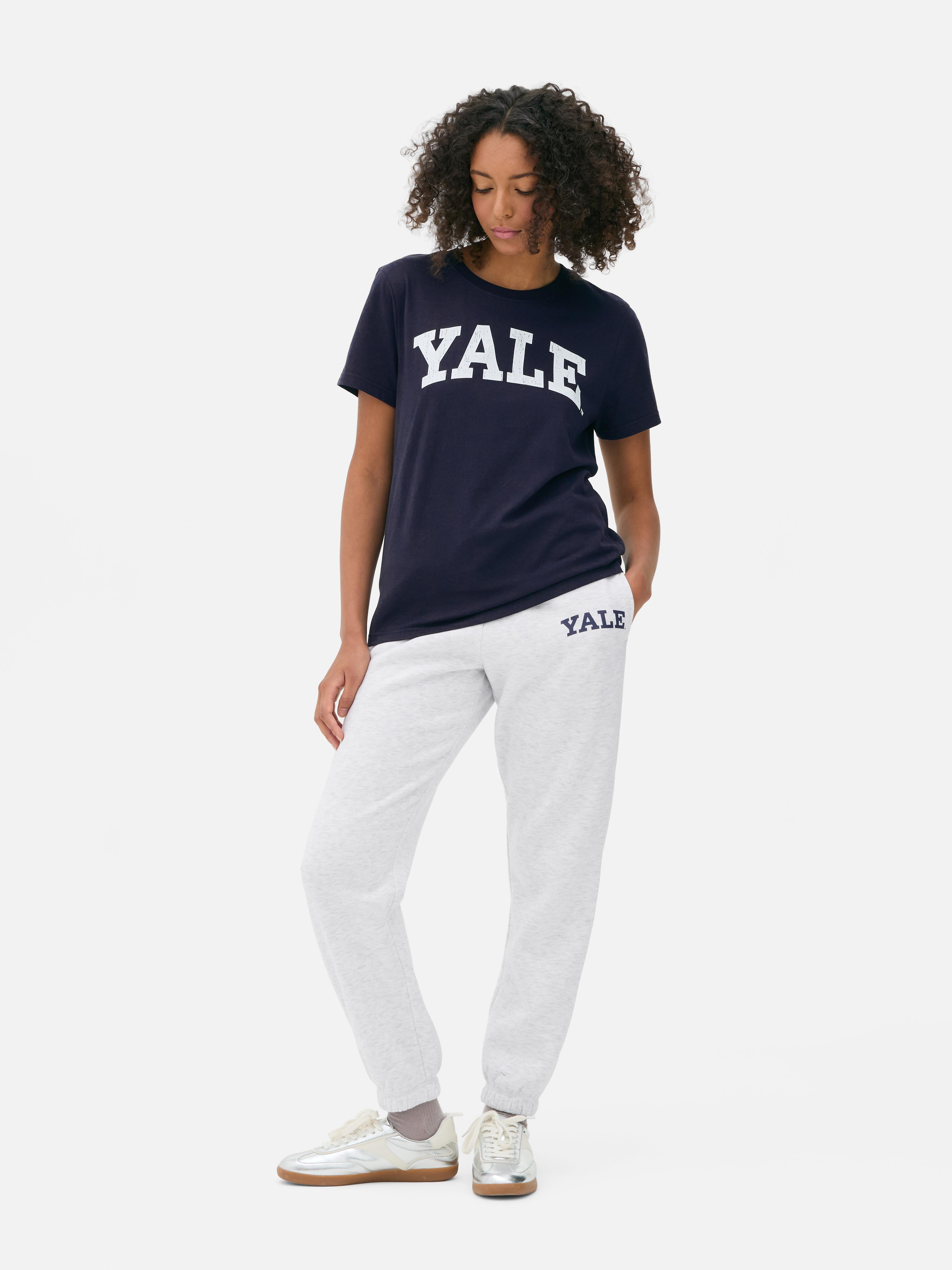Women's Navy Yale Graphic T-Shirt | Primark