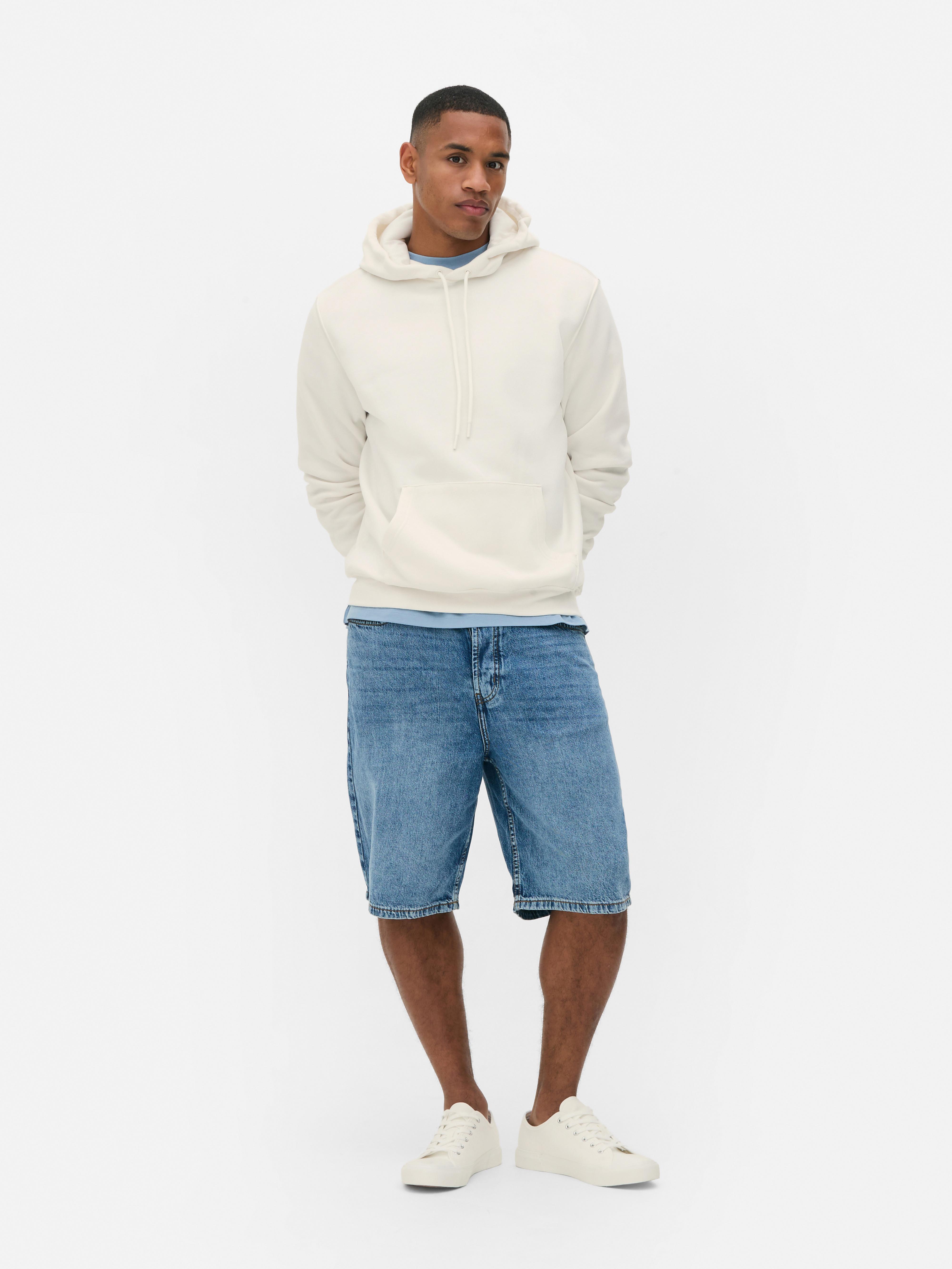 Sudadera con capucha y cordón de ajuste en el cuello