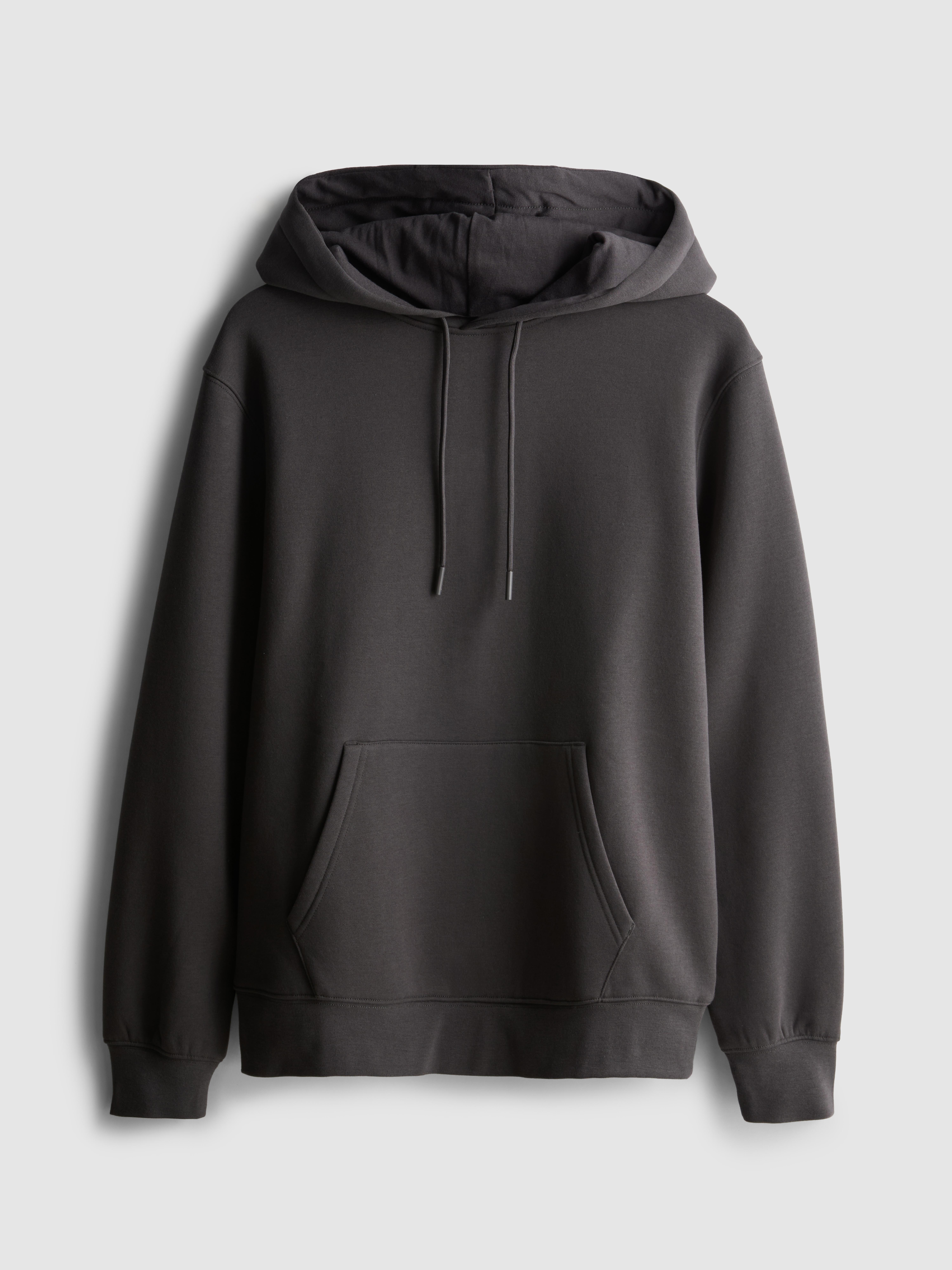 Men's Charcoal Drawstring Hoodie