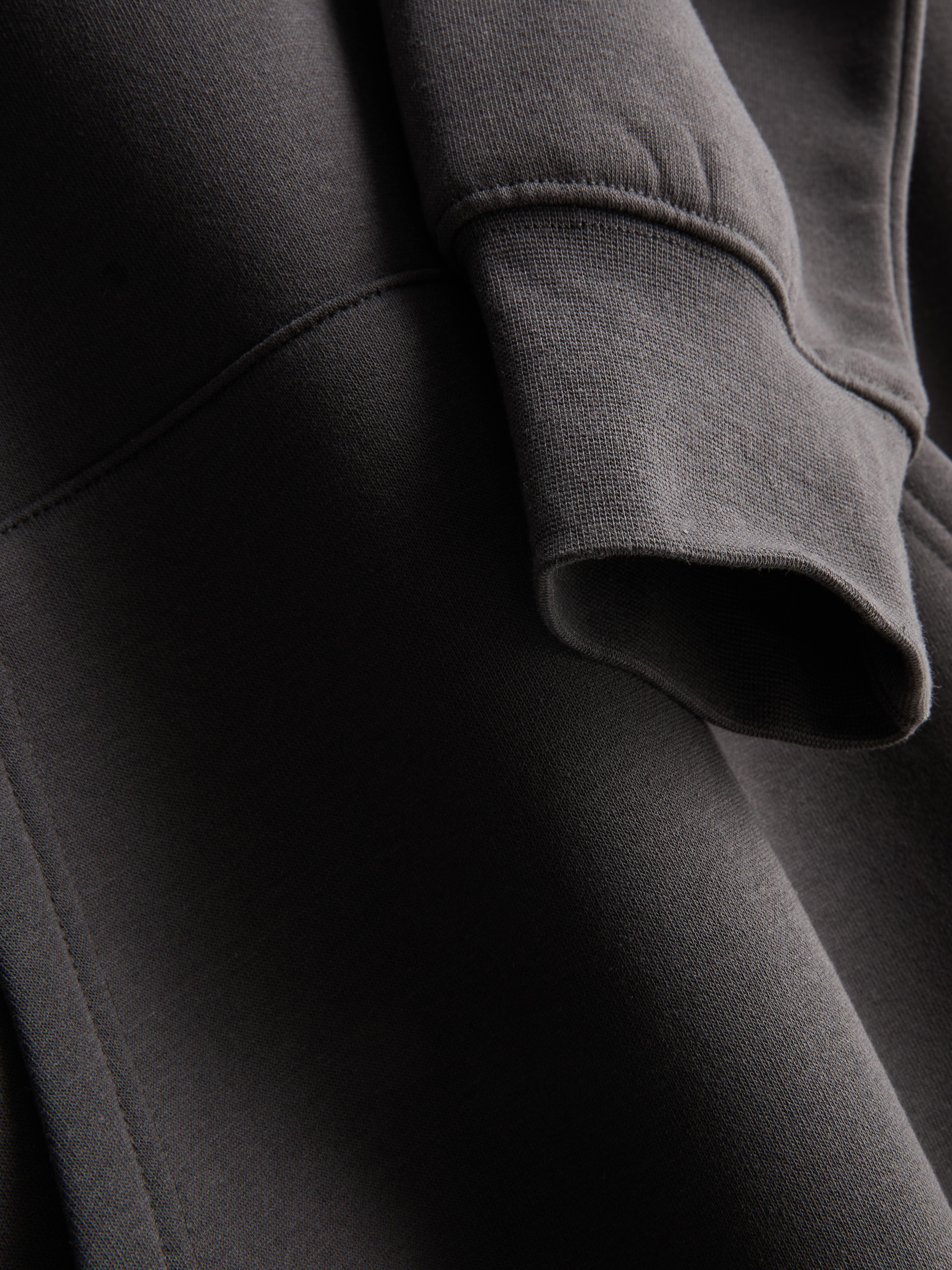 Men's Charcoal Drawstring Hoodie