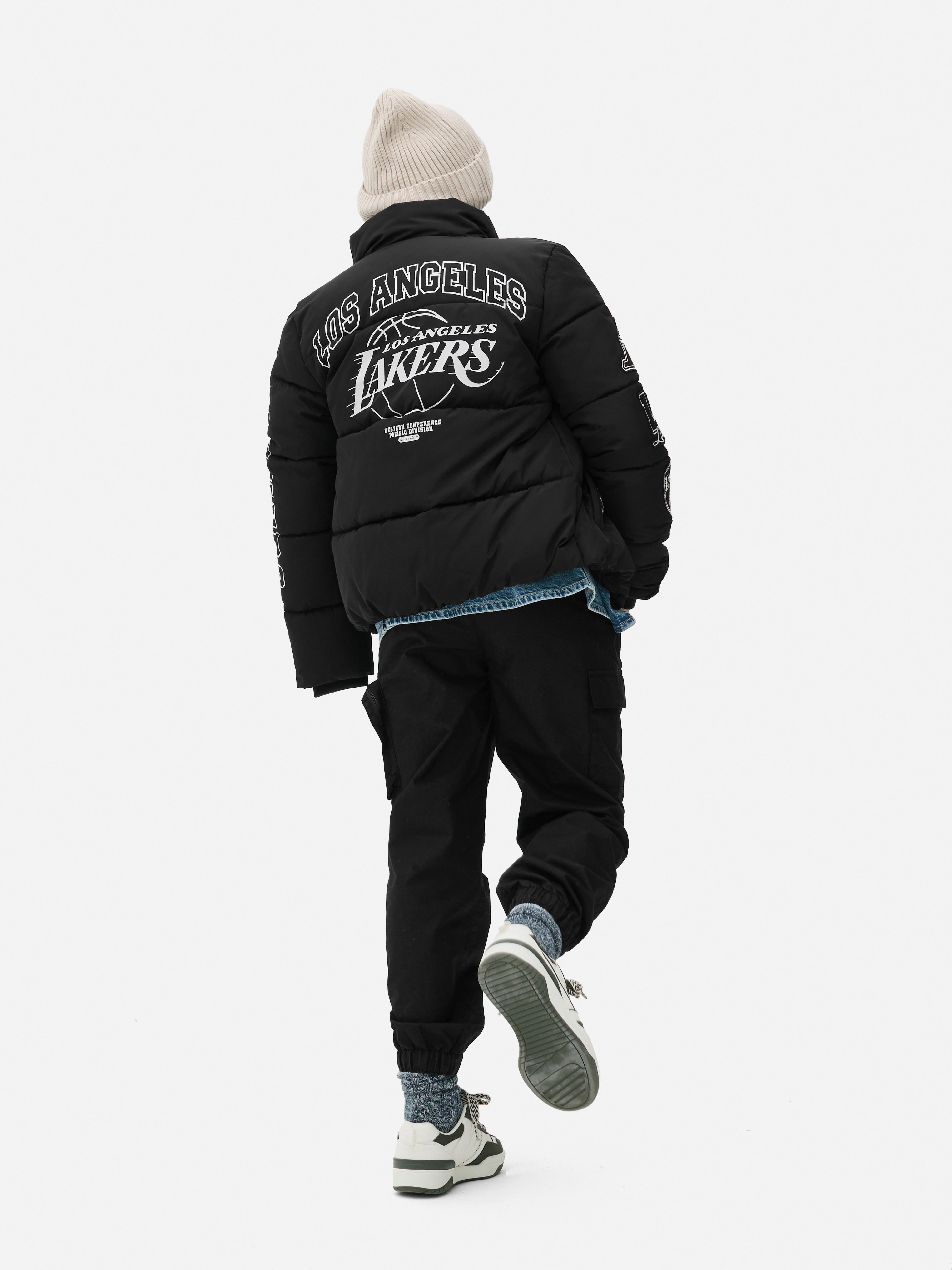 Lakers puffer jacket best sale