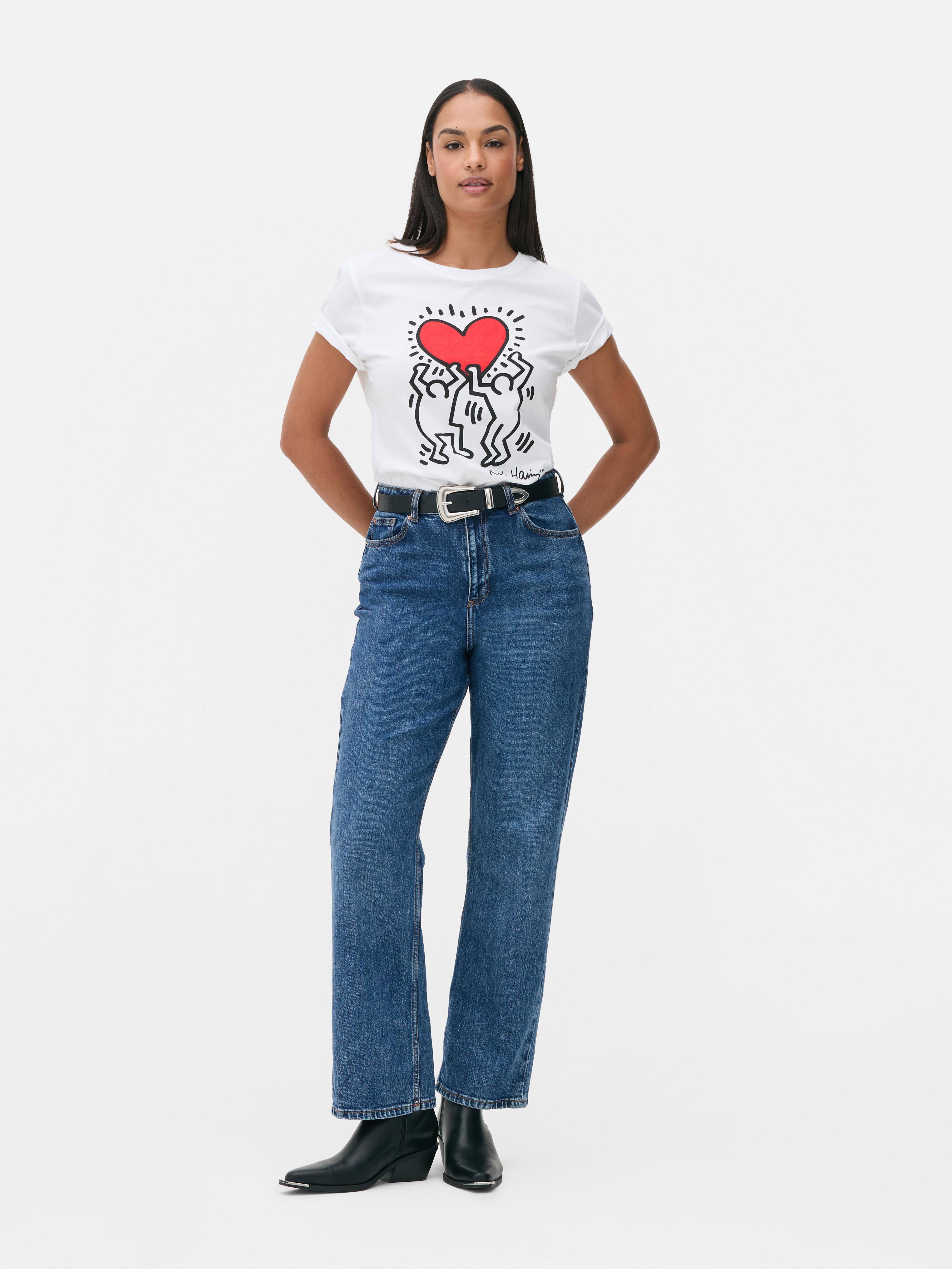 T-shirt graphique Keith Haring