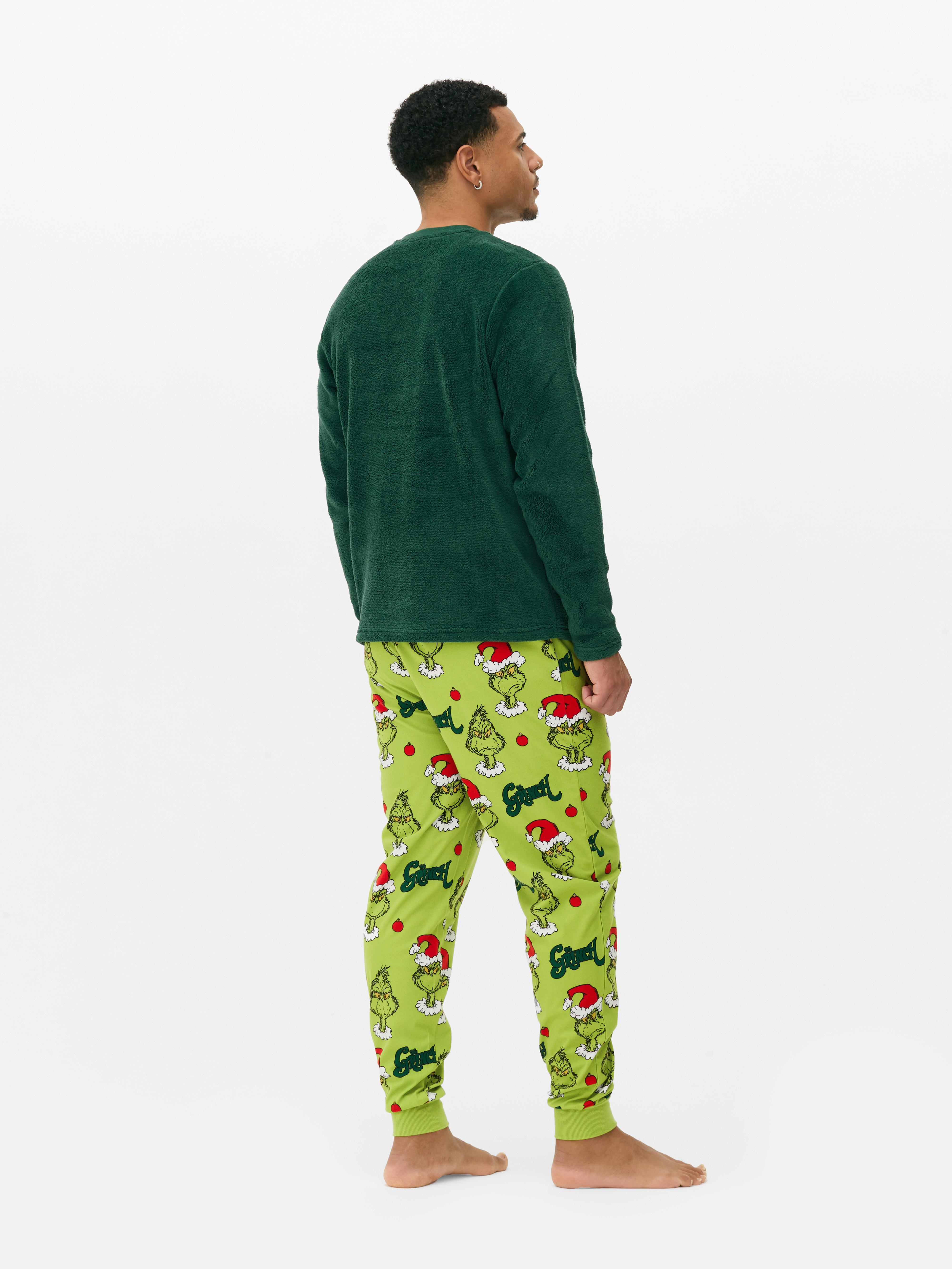 Men's grinch pajamas sale