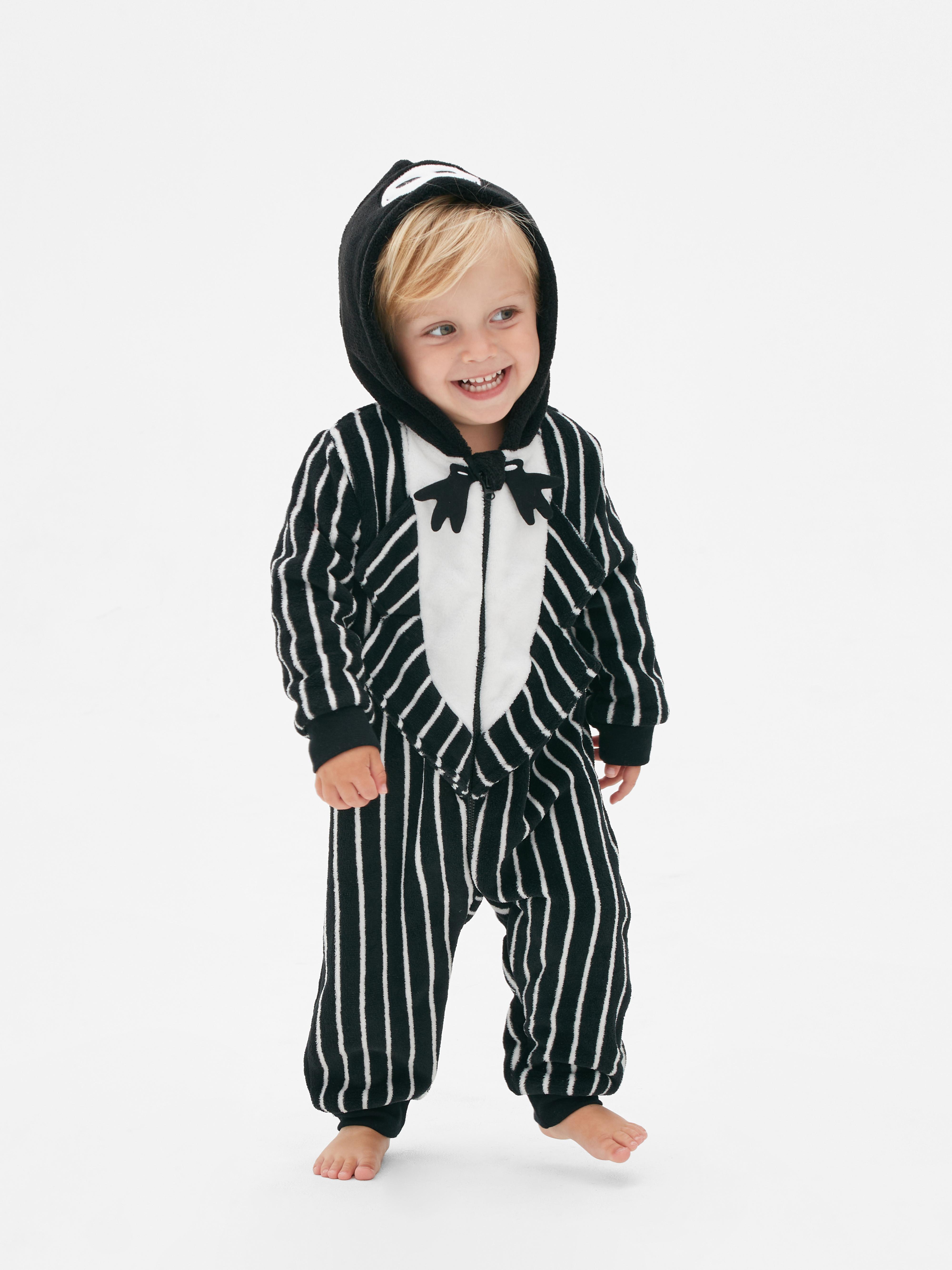 Baby Boys Black White Baby The Nightmare Before Christmas Jack Skellington Onesie Primark