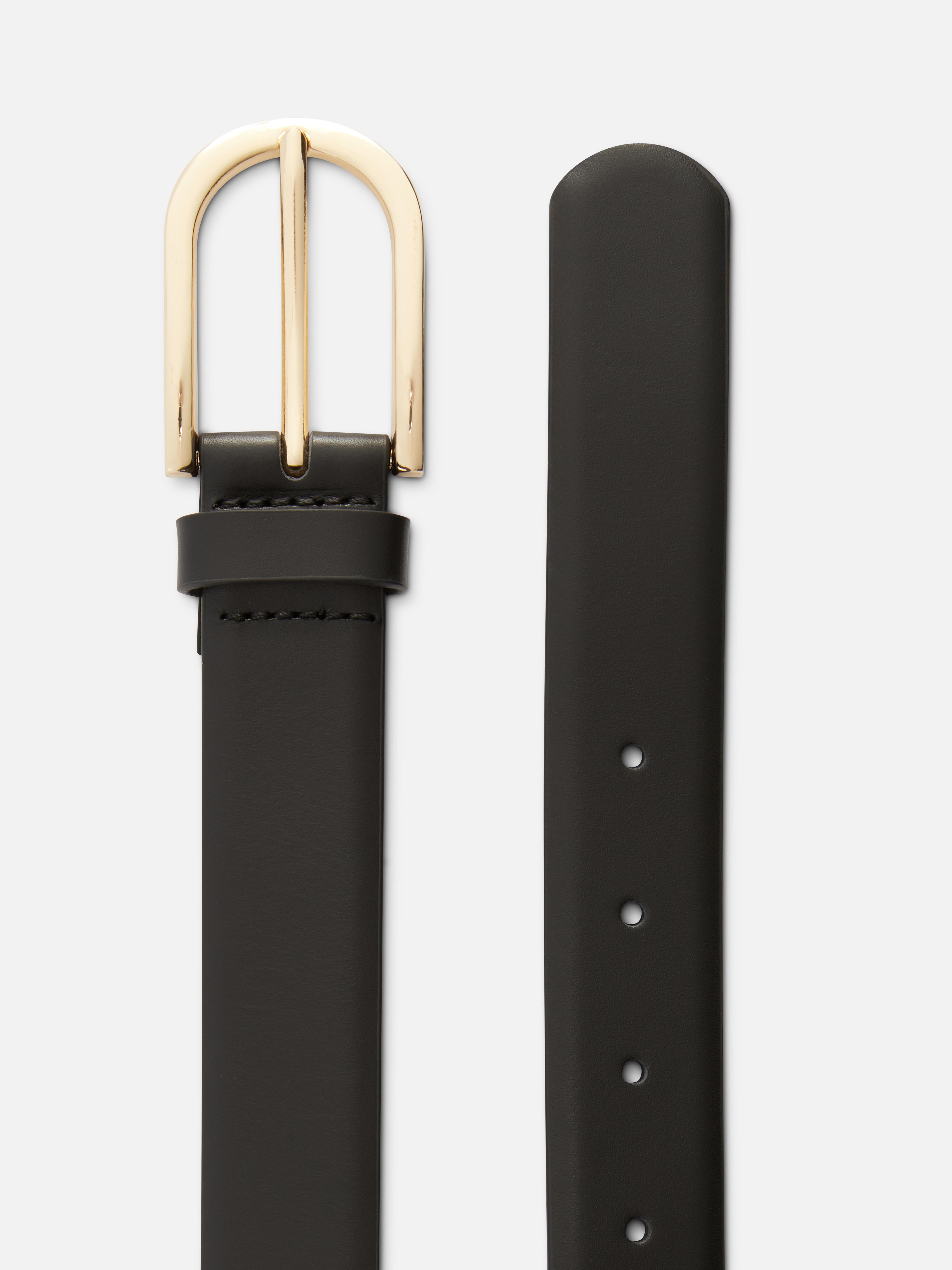 Leren riem The Edit