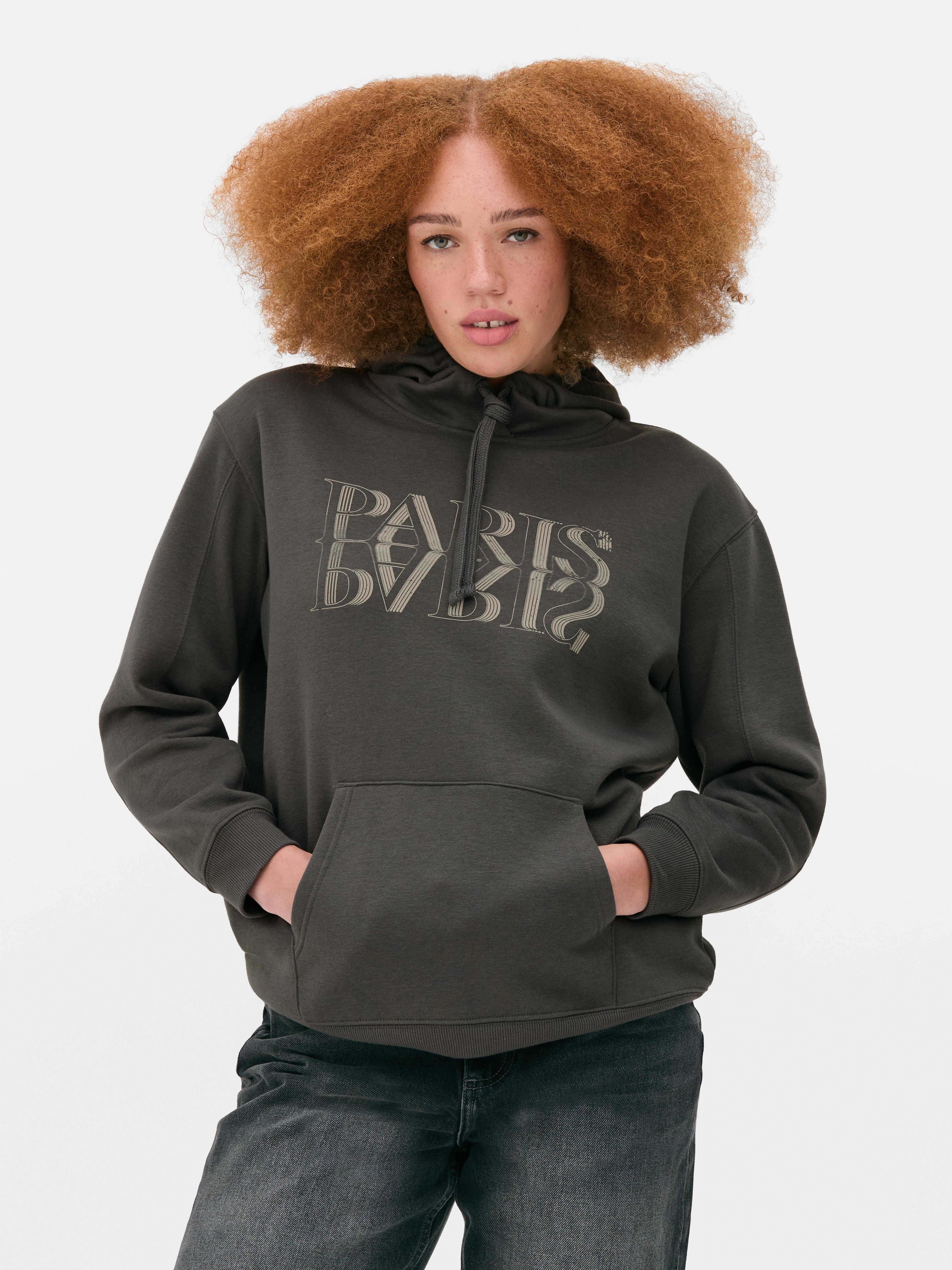 Oversized drawstring hoodie best sale