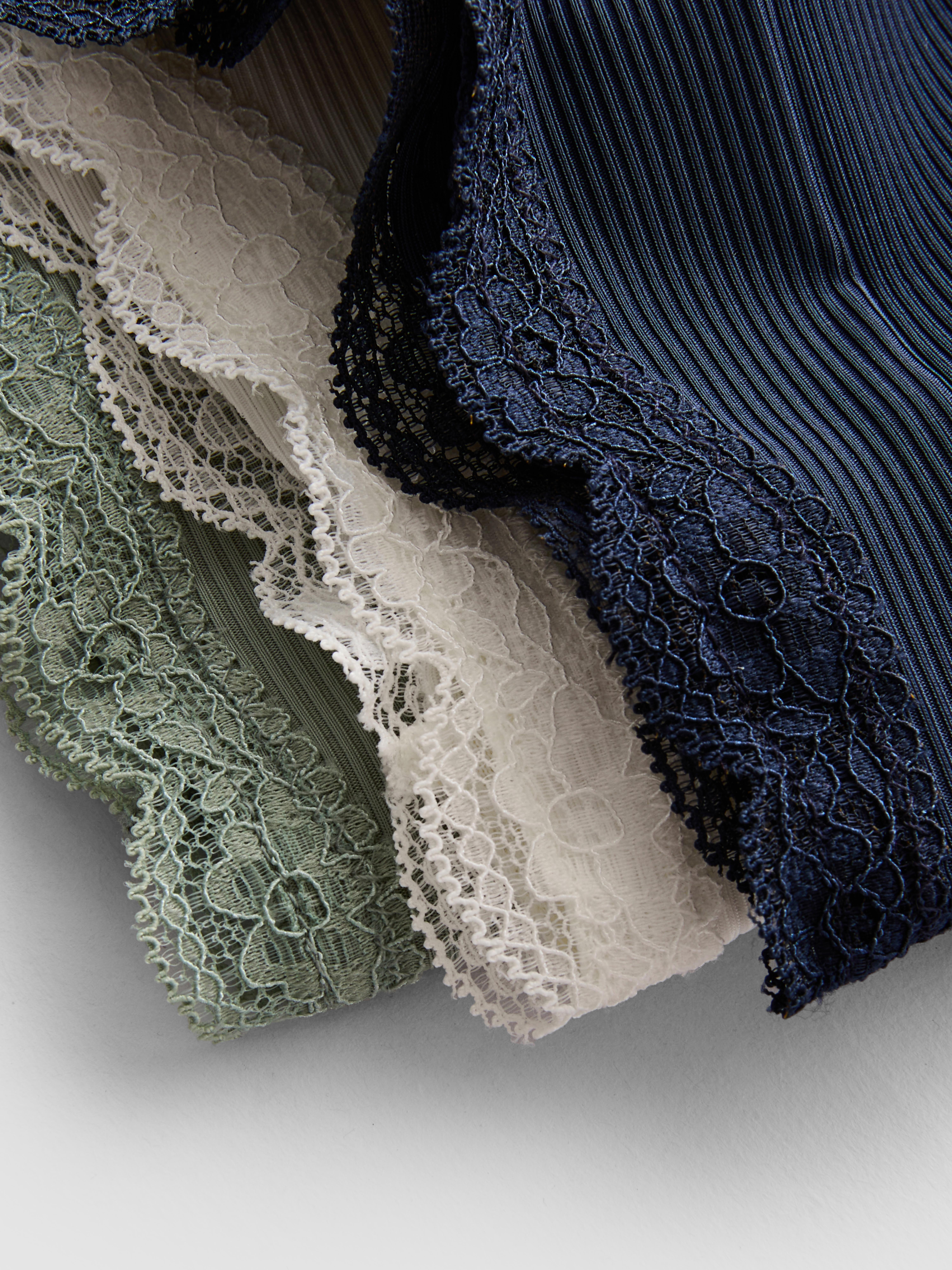 3pk Ribbed Brazilian Briefs
