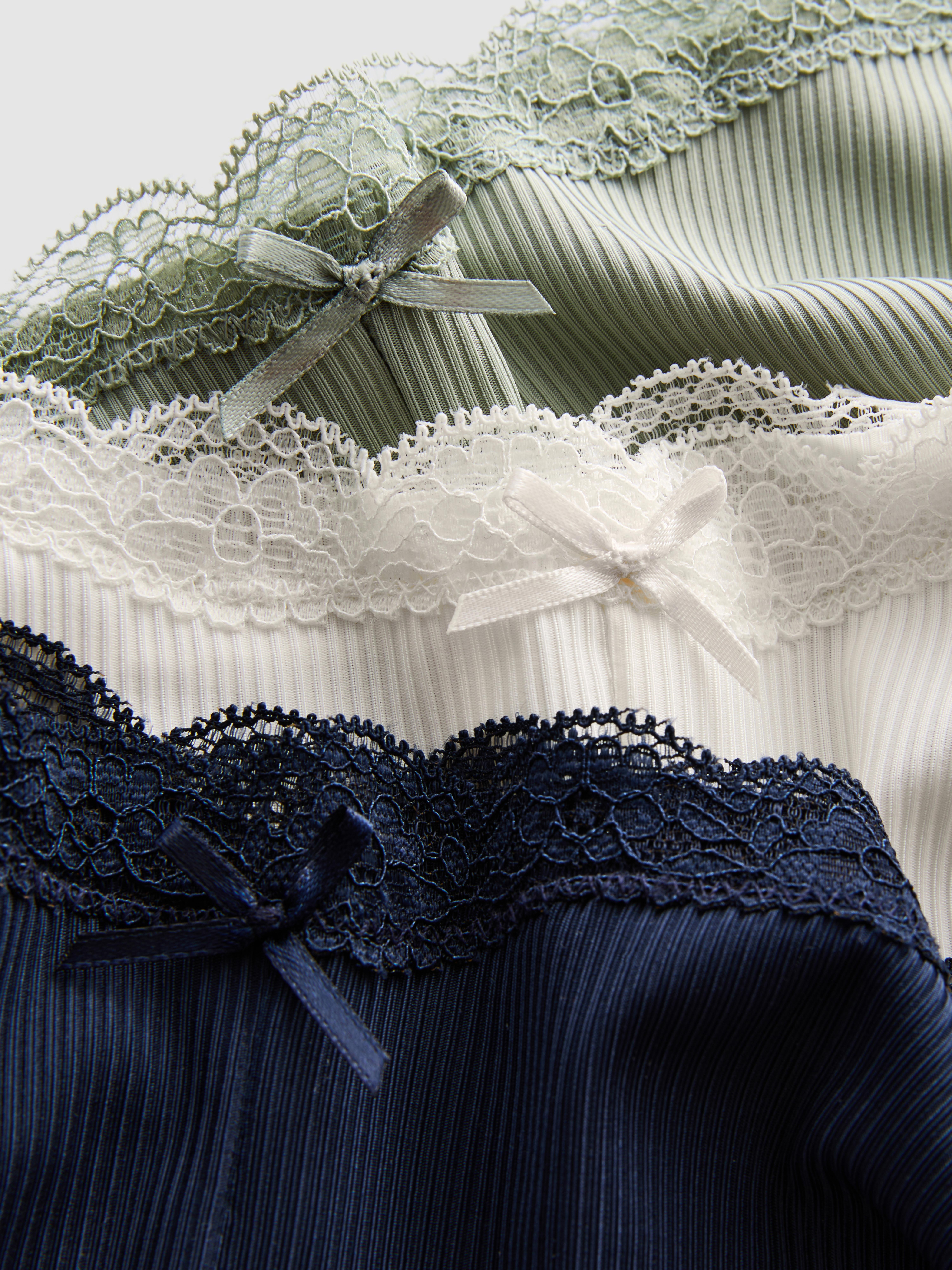 3pk Ribbed Brazilian Briefs